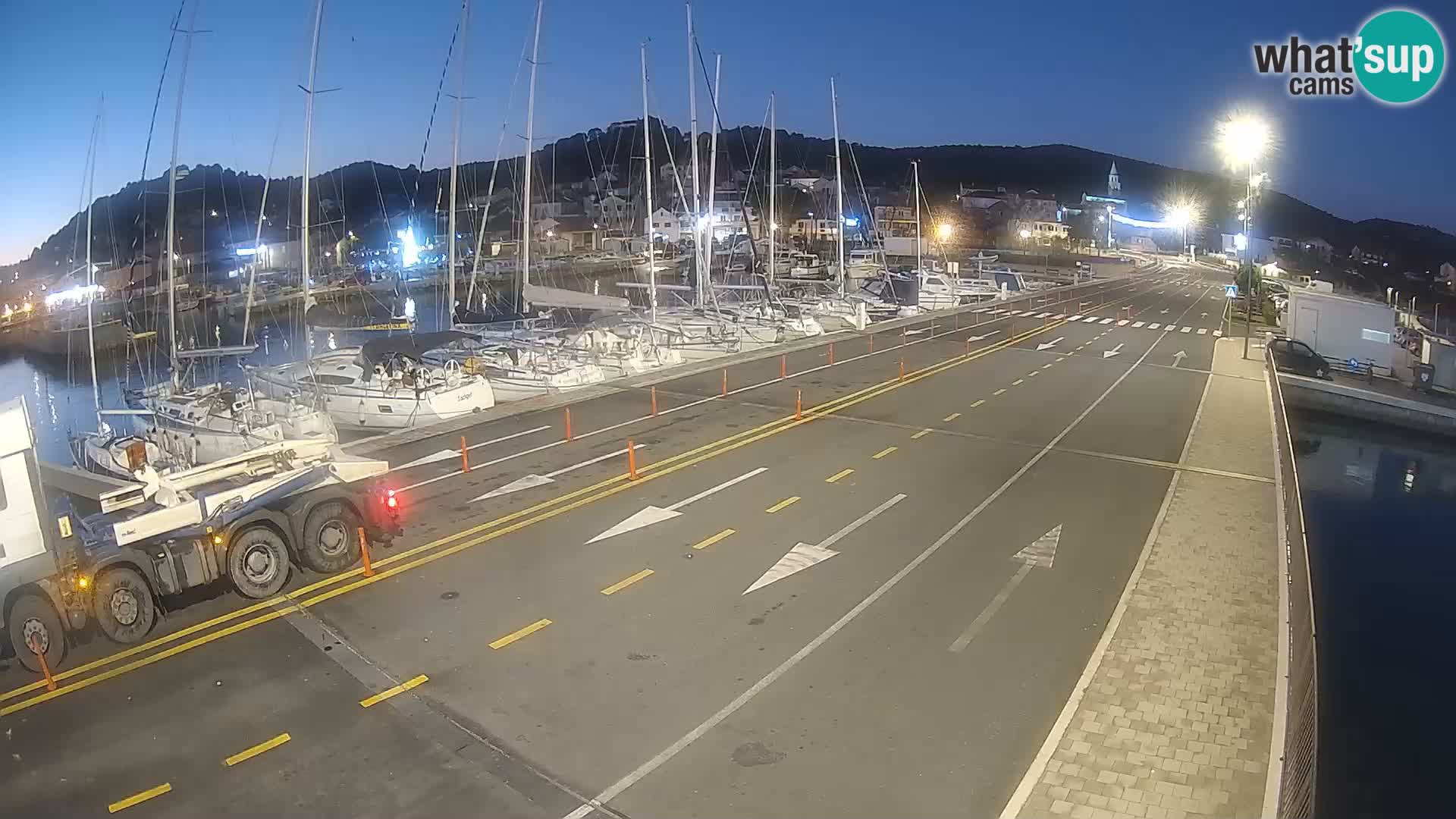 Dalmacia Tkon Transportar- webcams Croacia