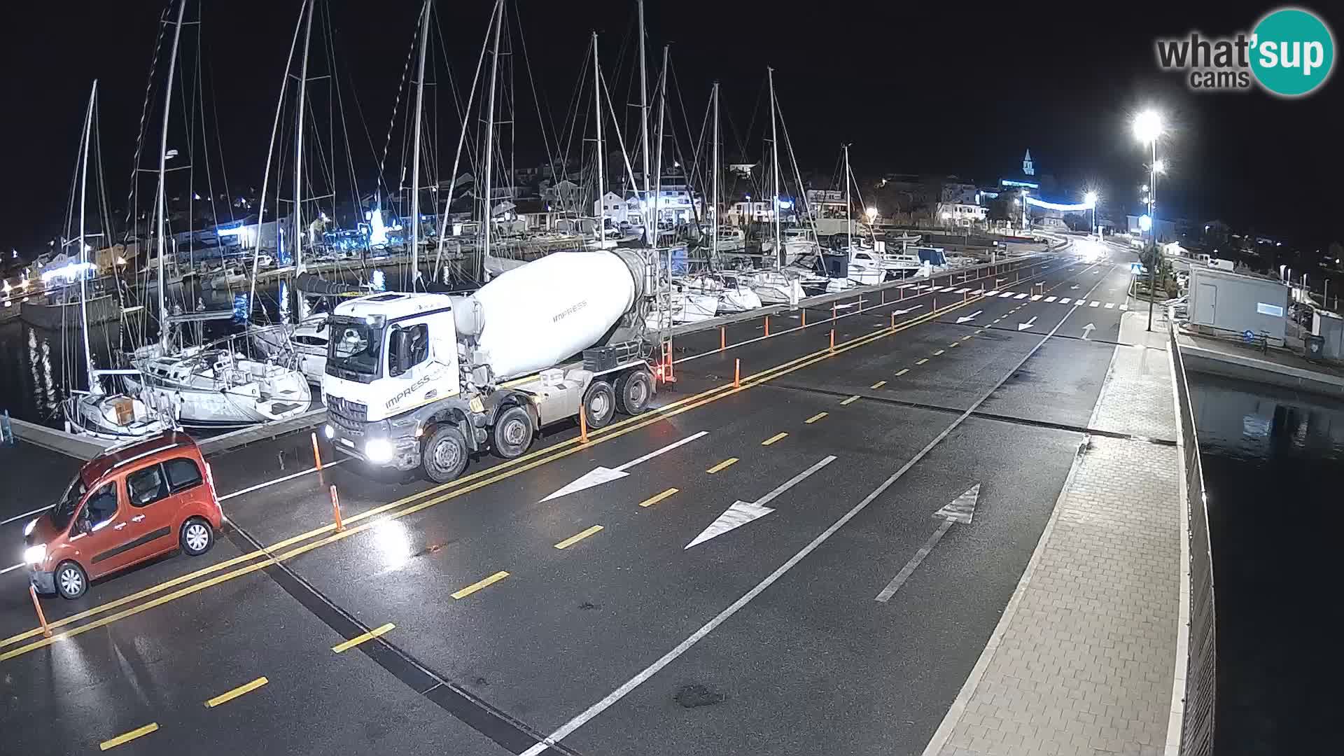 Dalmatia Tkon Ferry – webcams Croatia