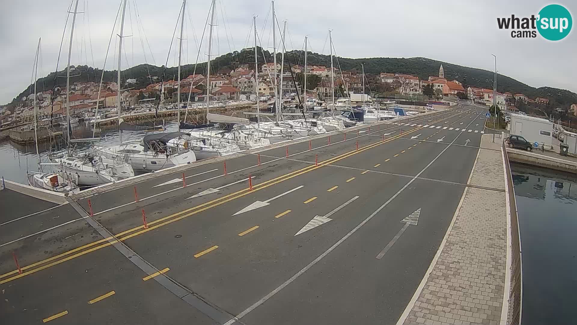 Dalmacia Tkon Transportar- webcams Croacia