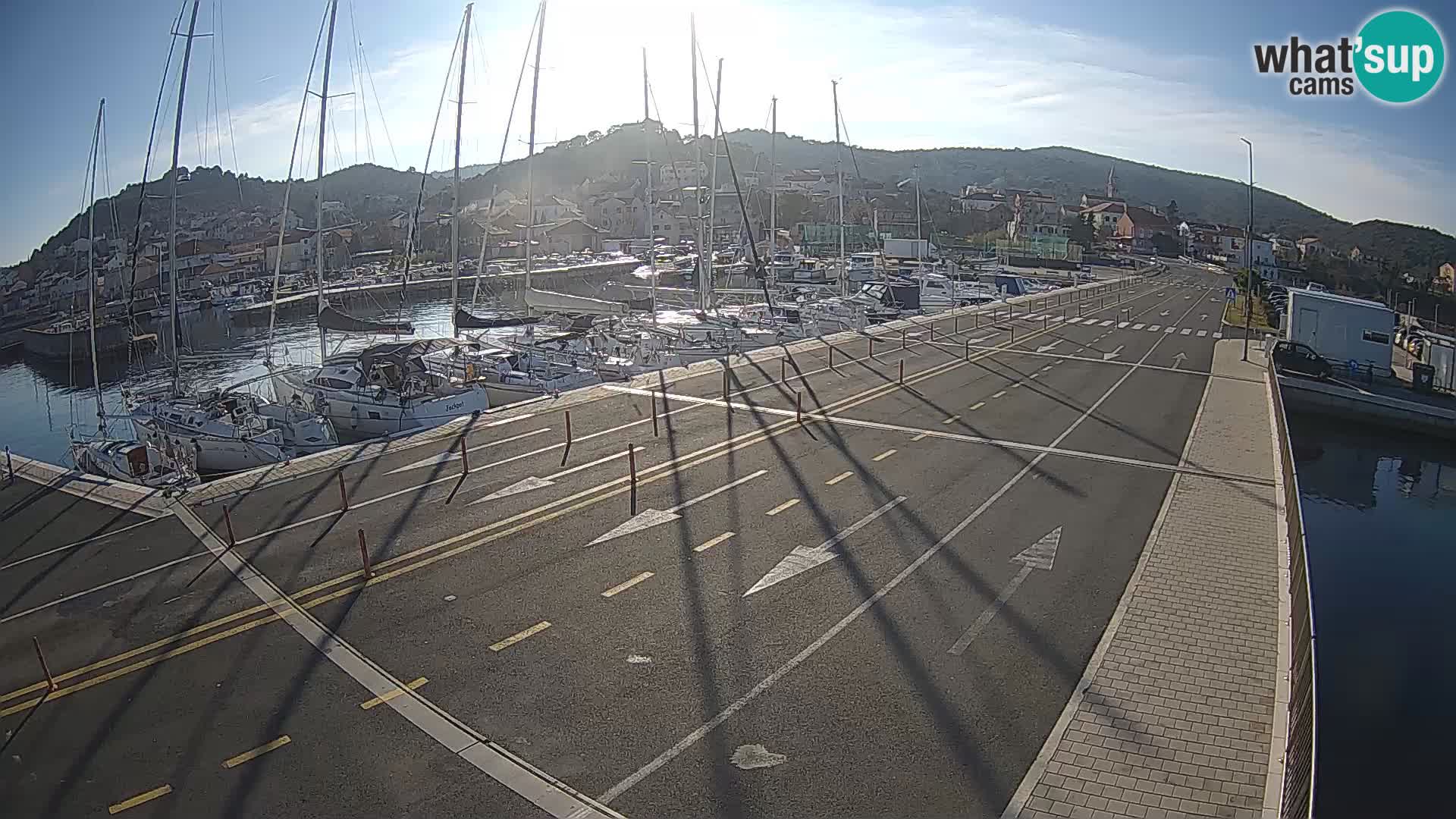 Dalmacija Trajekt Tkon – spletne kamere Hrvaška