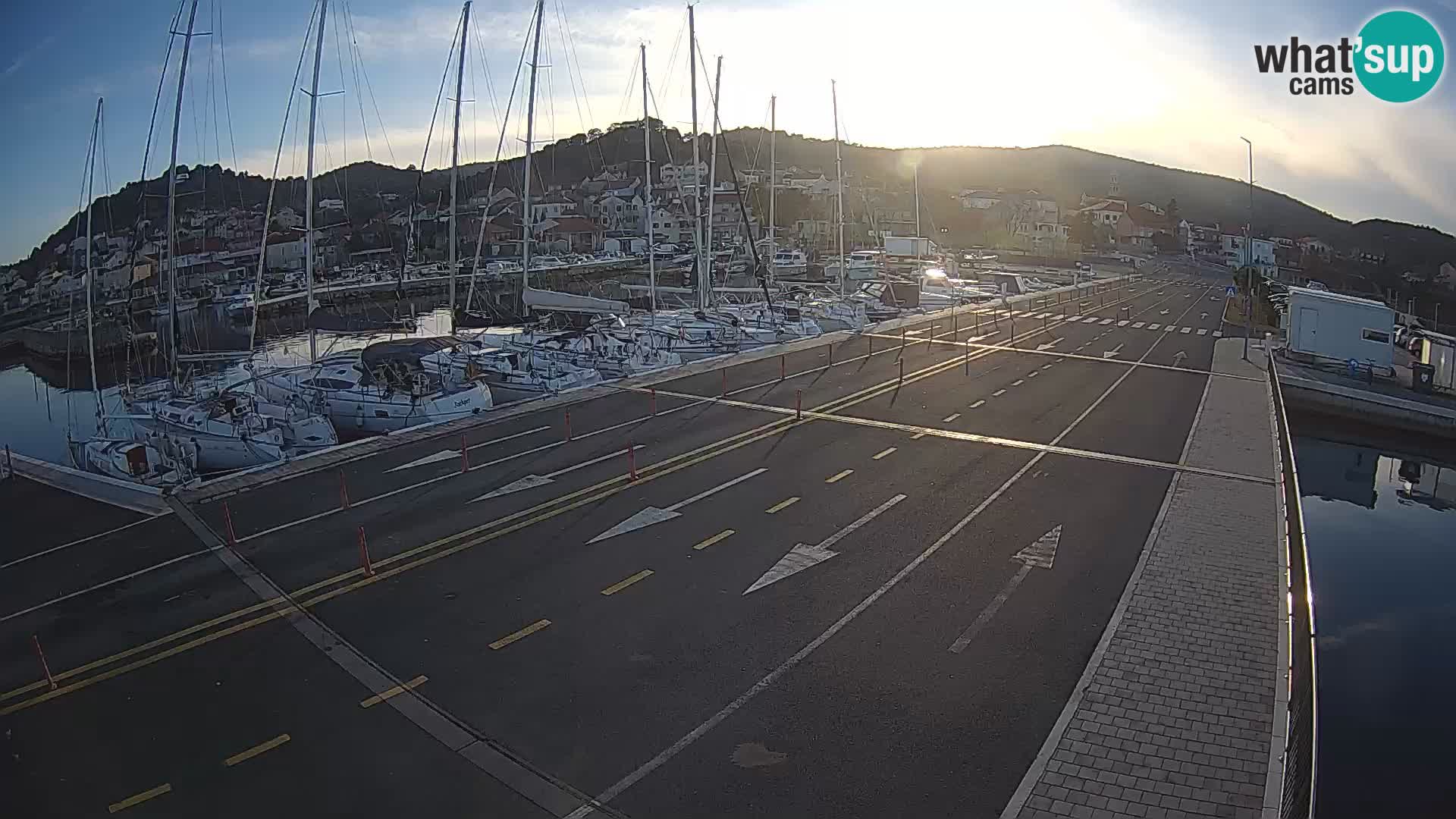 Dalmatia Tkon Ferry – webcams Croatia