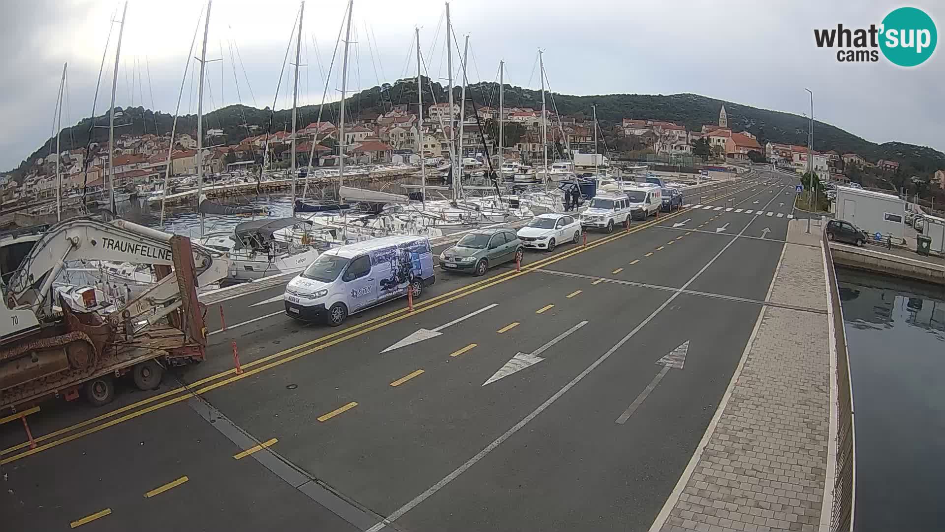 Dalmacija Trajekt Tkon – spletne kamere Hrvaška