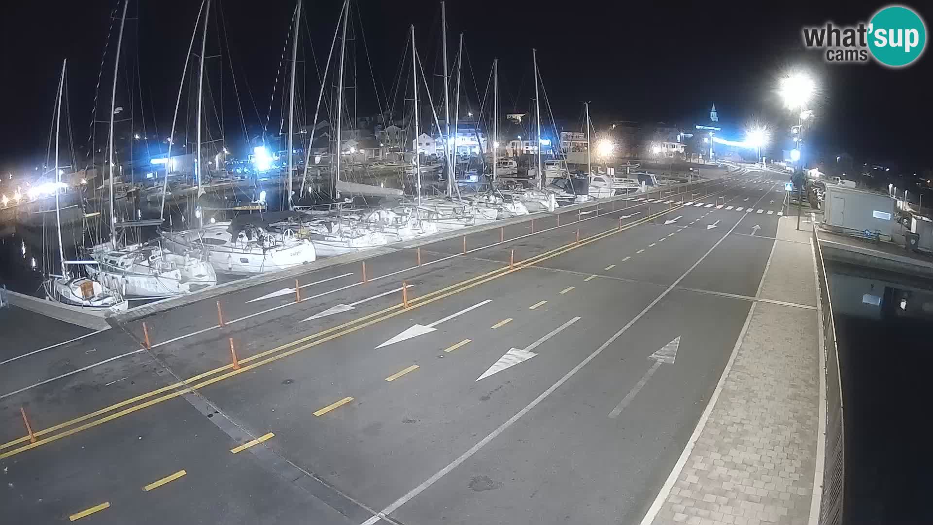 Dalmatia Tkon Ferry – webcams Croatia