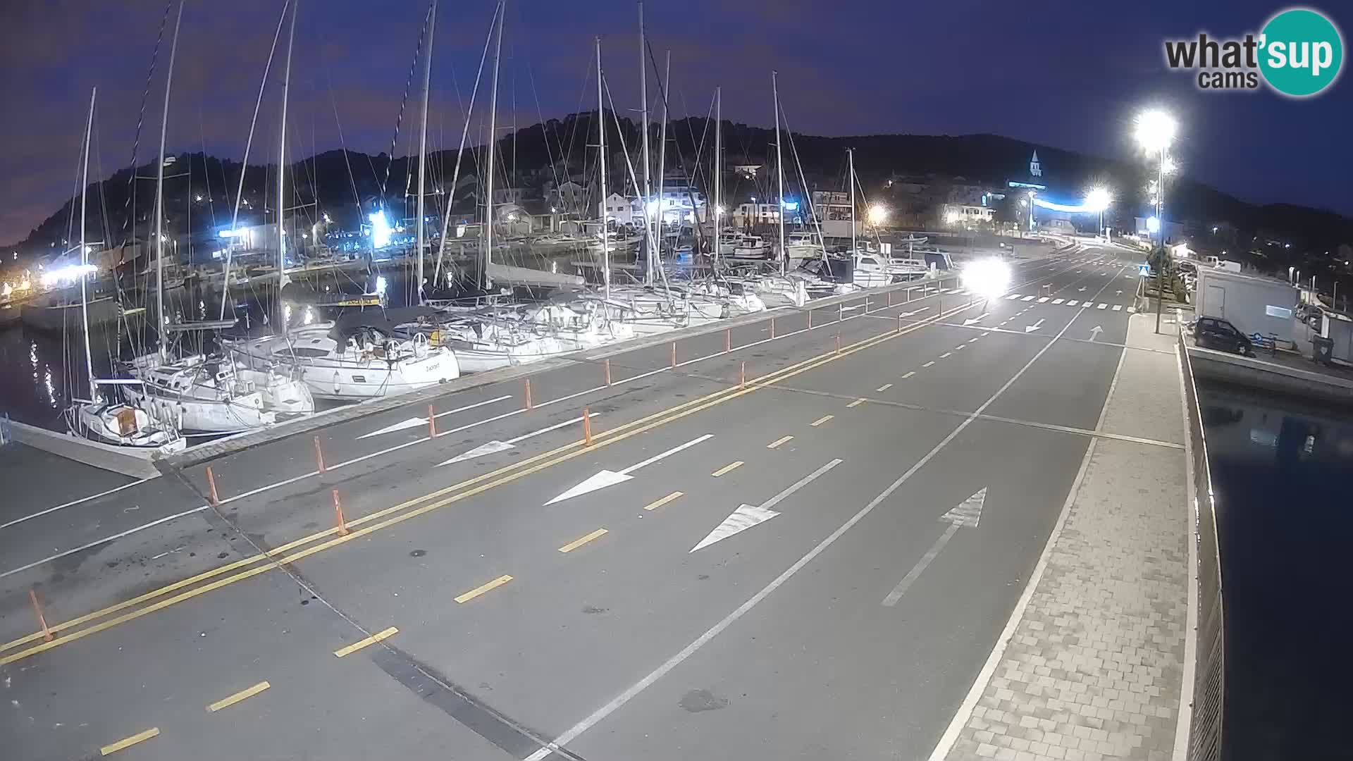 Dalmatie Tkon Traversier – webcams Croatie