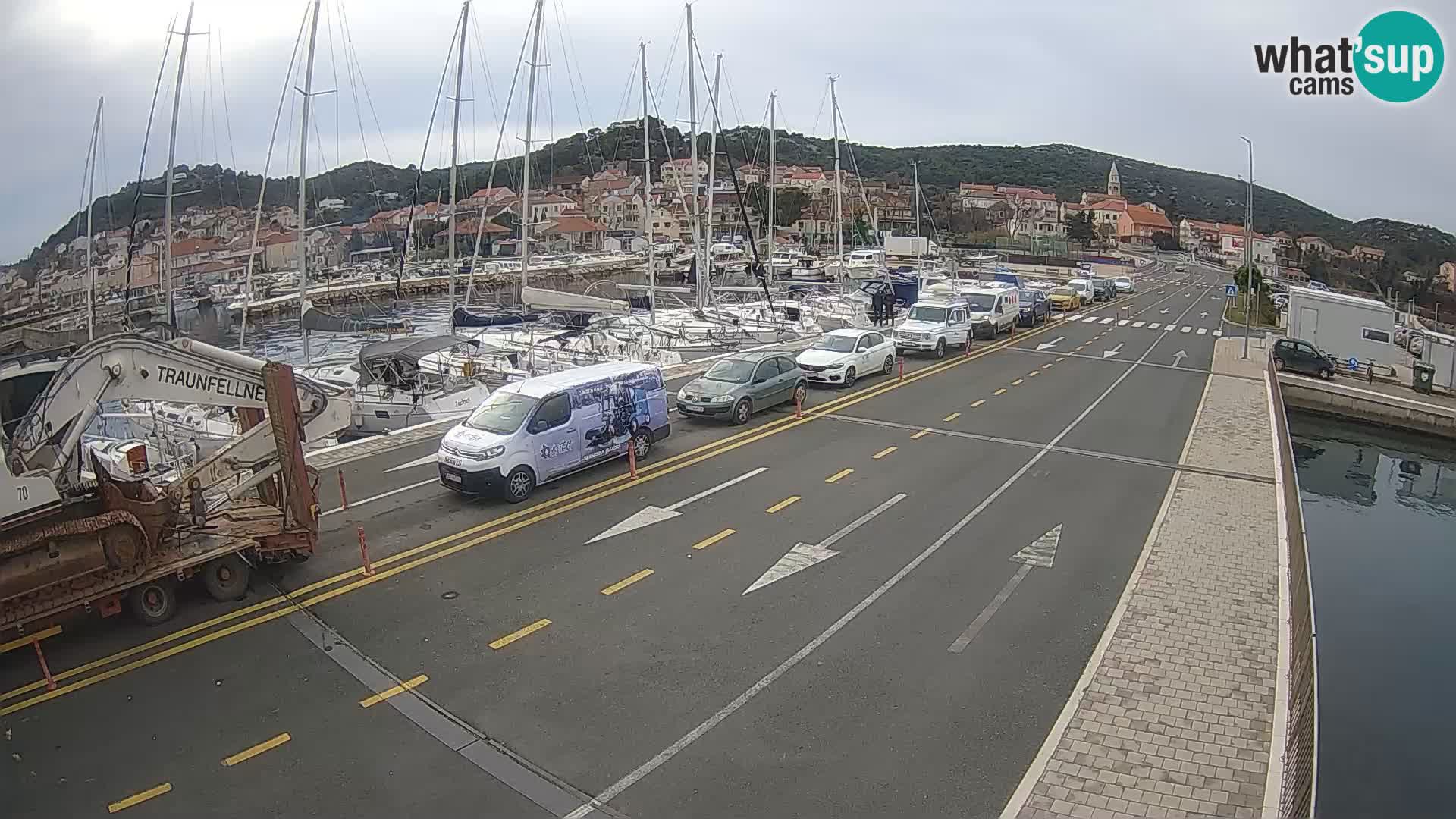 Dalmacia Tkon Transportar- webcams Croacia