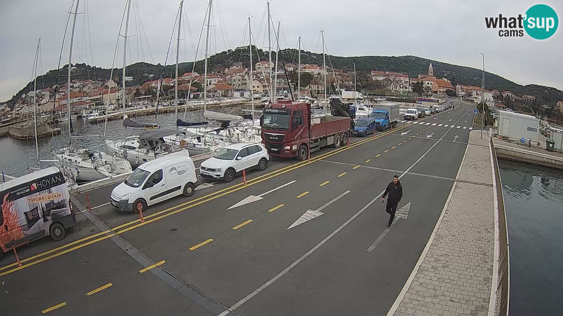 Dalmatia Tkon Ferry – webcams Croatia