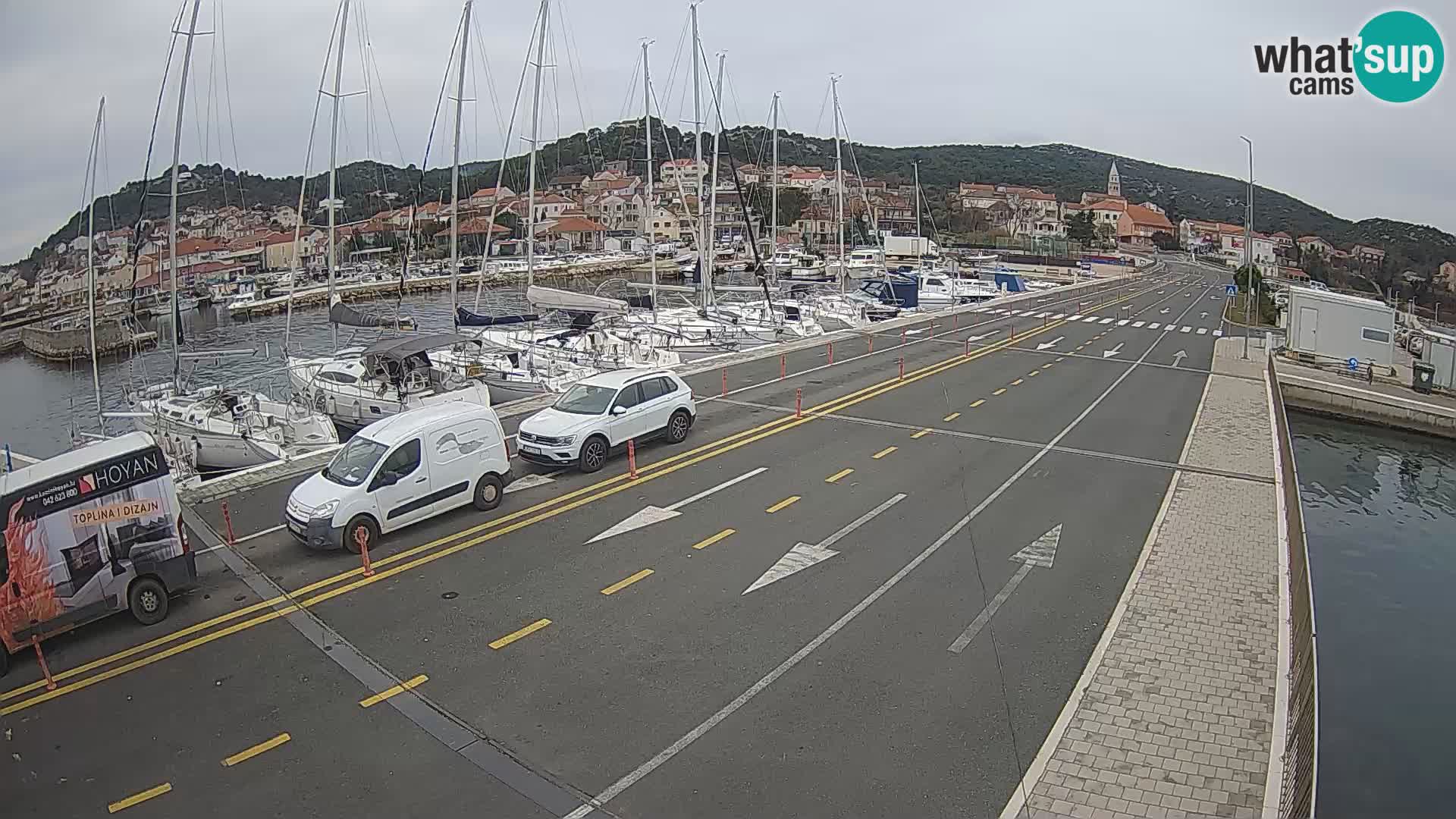 Dalmacija Trajekt Tkon – spletne kamere Hrvaška