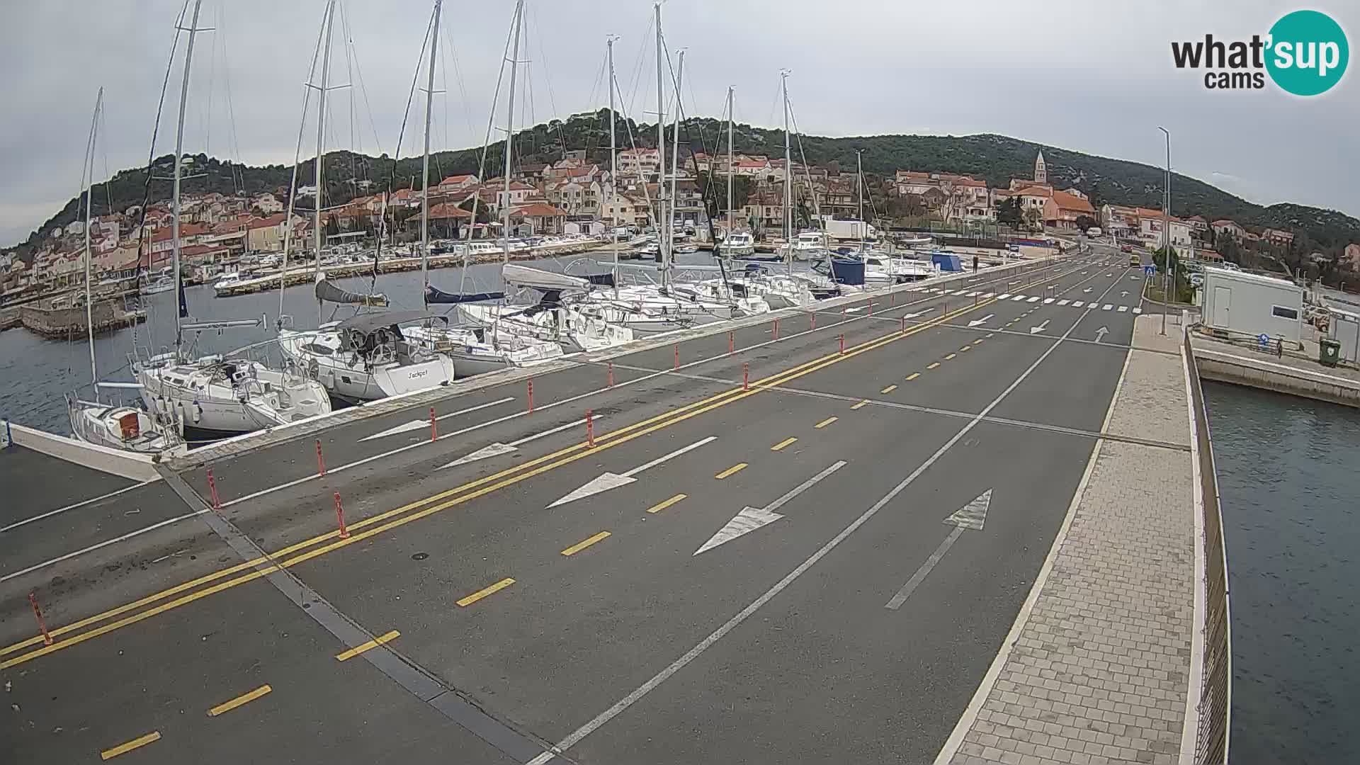 Dalmacia Tkon Transportar- webcams Croacia