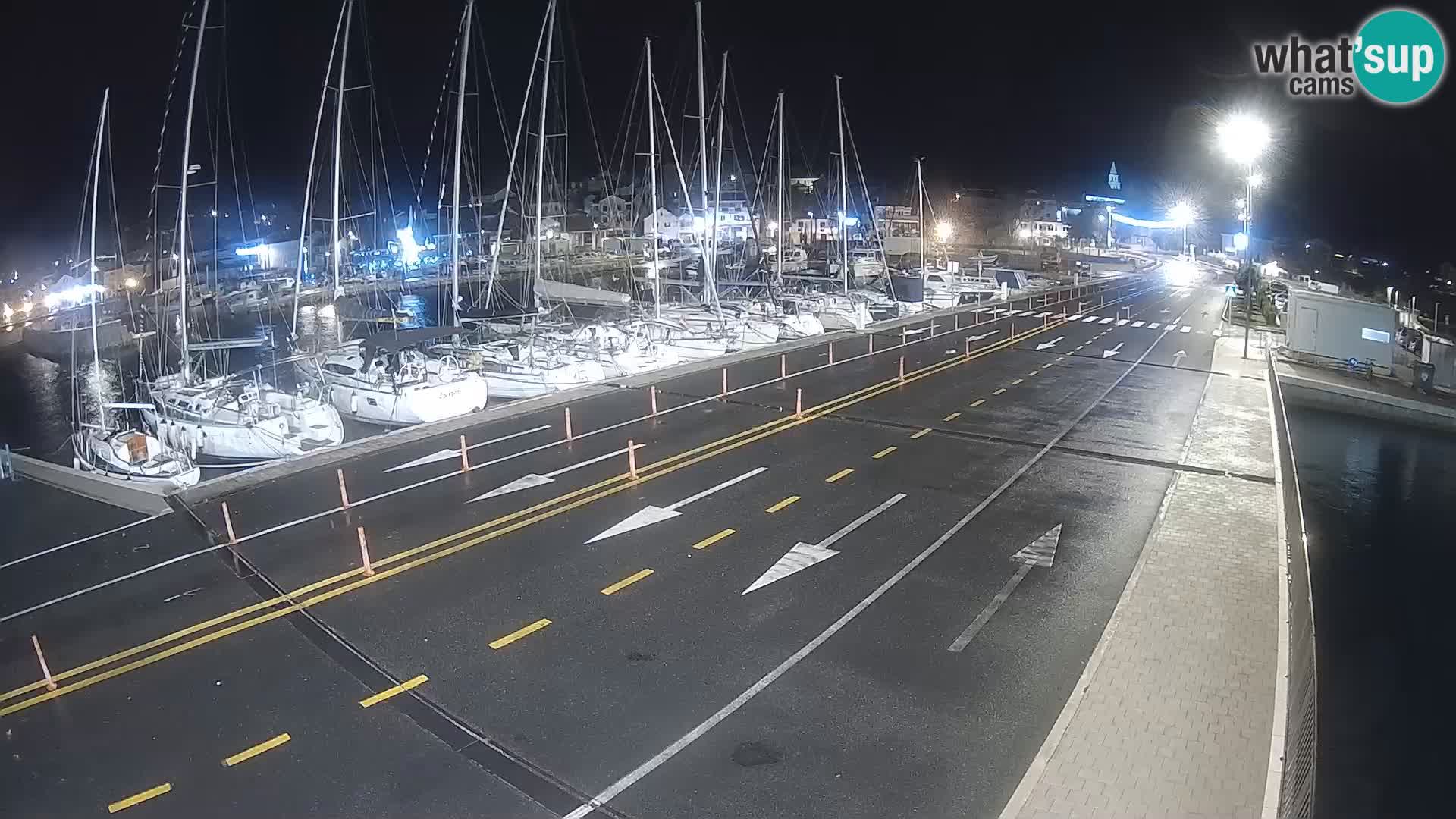 Dalmacia Tkon Transportar- webcams Croacia