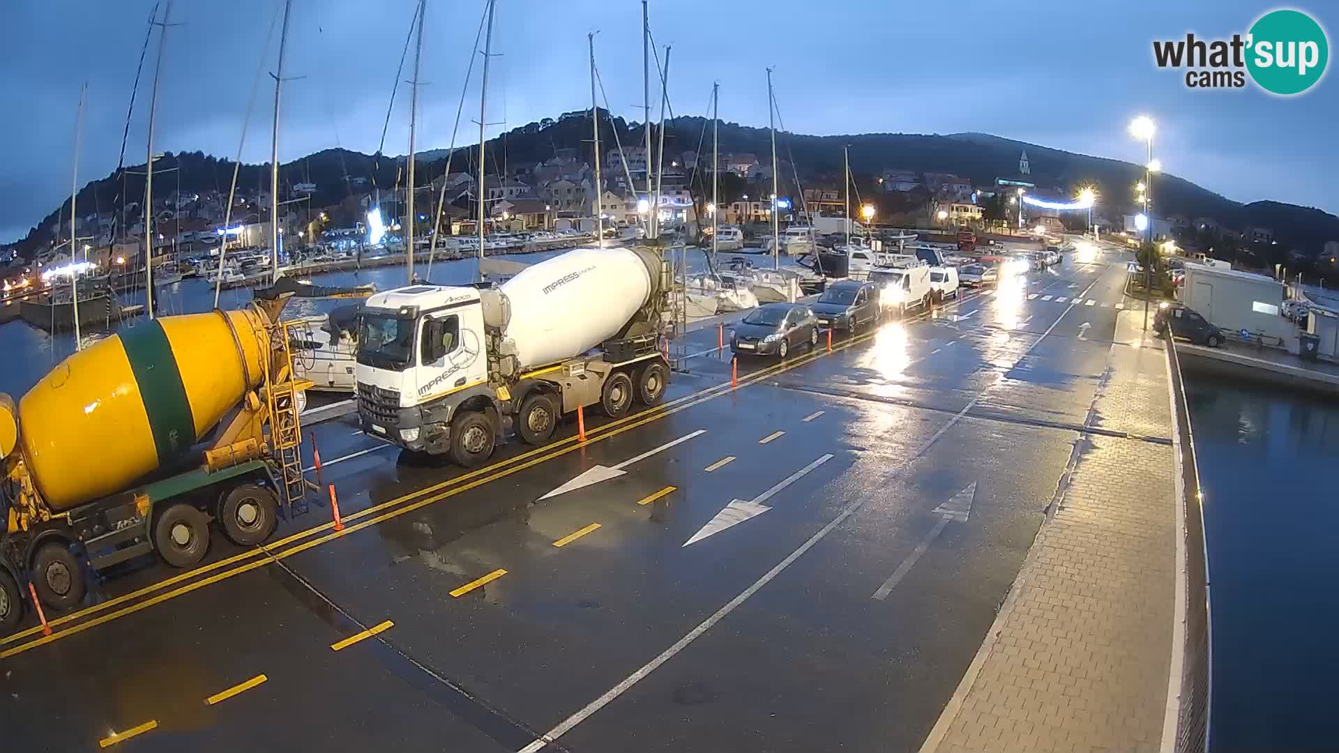 Dalmacija Trajekt Tkon – spletne kamere Hrvaška