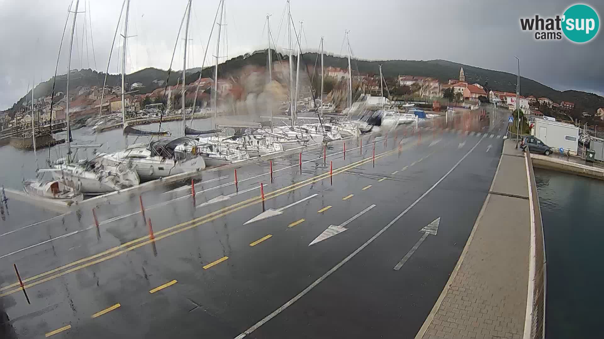 Dalmacia Tkon Transportar- webcams Croacia