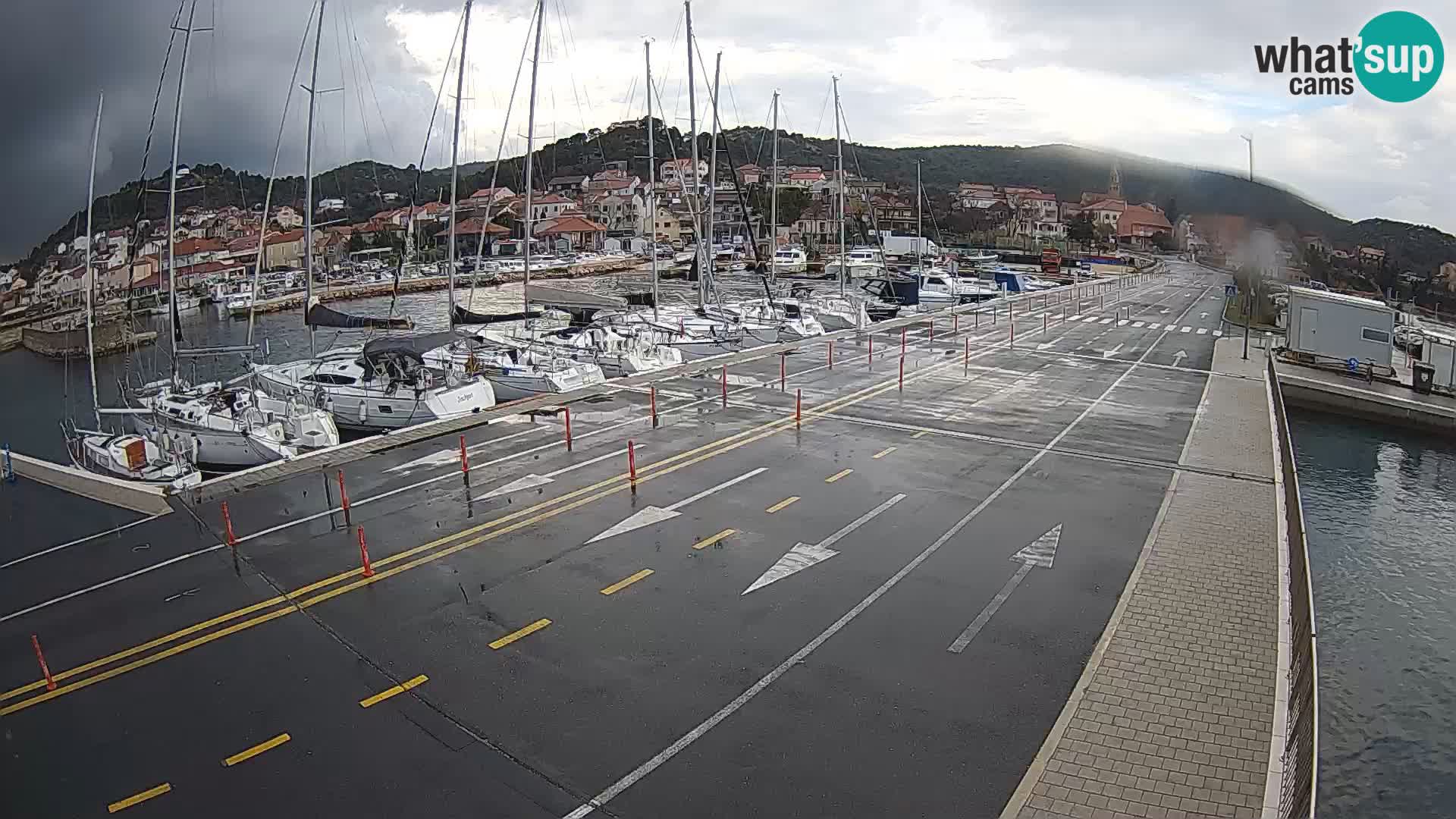 Dalmatia Tkon Ferry – webcams Croatia