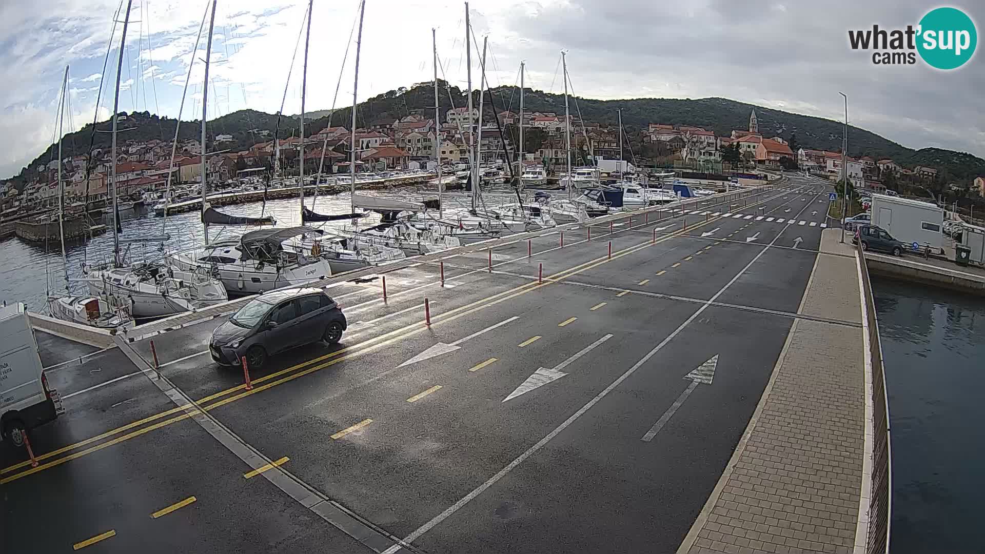 Dalmatia Tkon Ferry – webcams Croatia