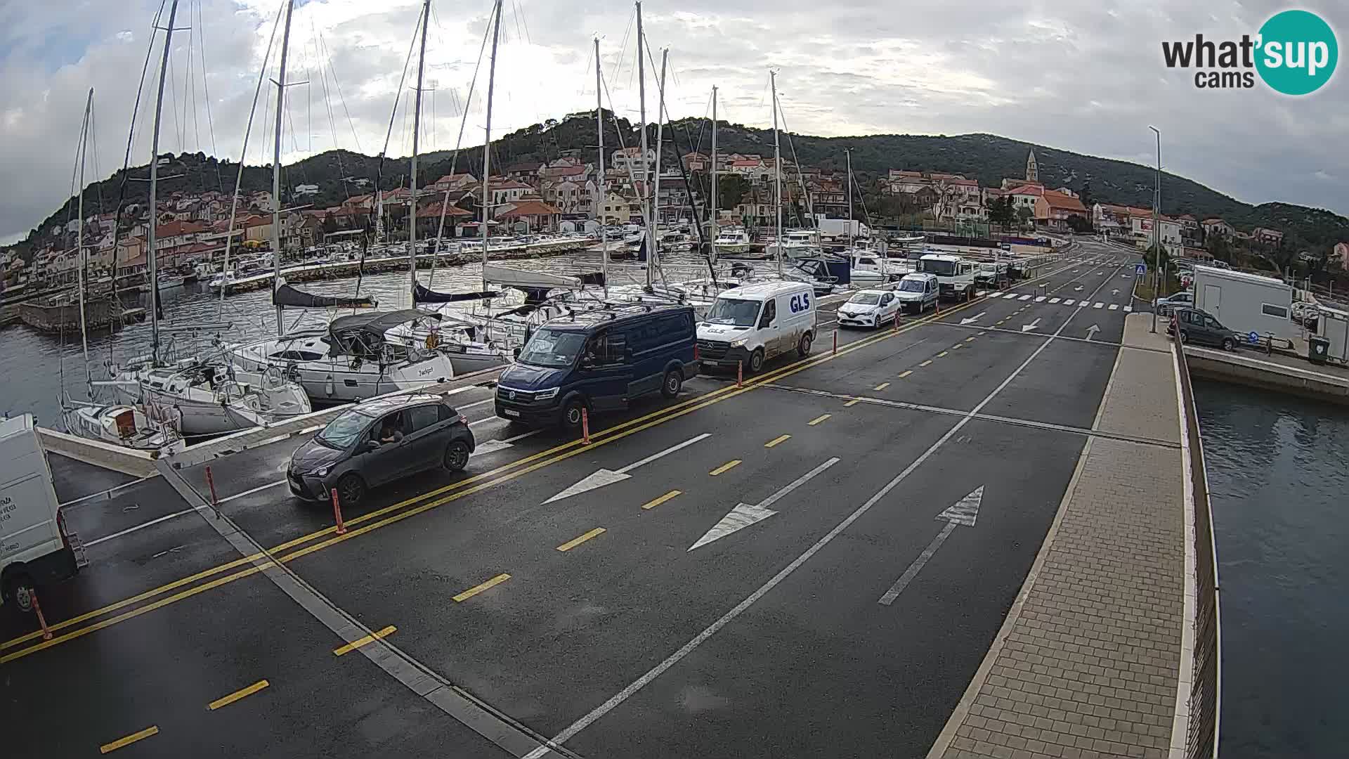 Dalmacija Trajekt Tkon – spletne kamere Hrvaška