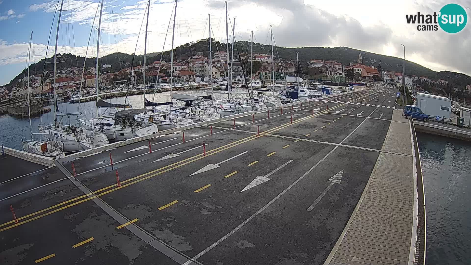 Dalmacia Tkon Transportar- webcams Croacia