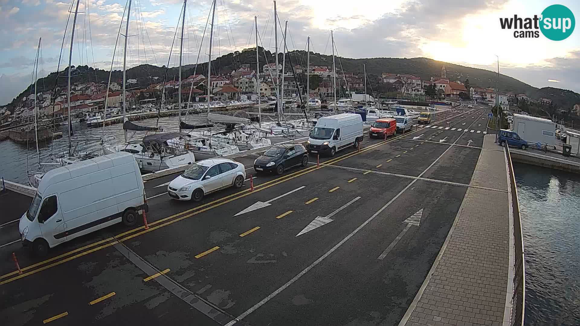 Dalmacija Trajekt Tkon – spletne kamere Hrvaška