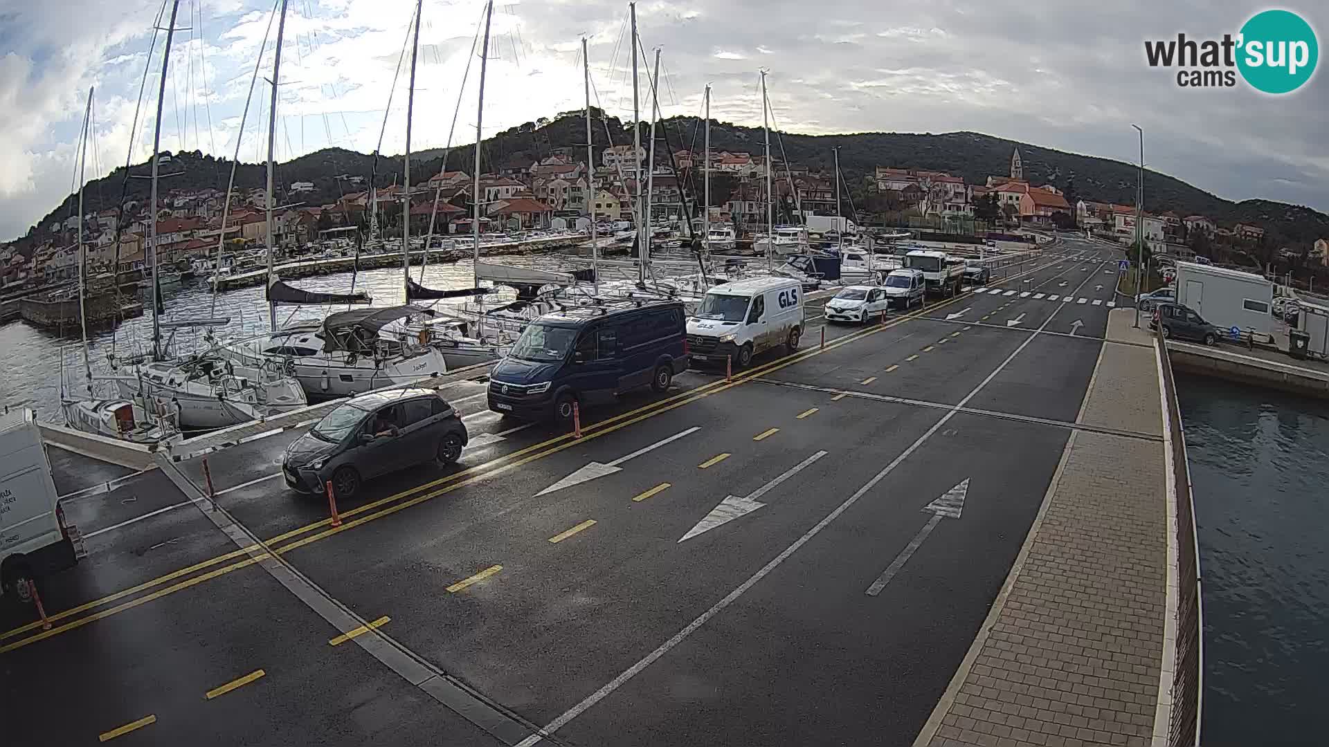 Dalmazia traghetto Tkon – webcam Croazia