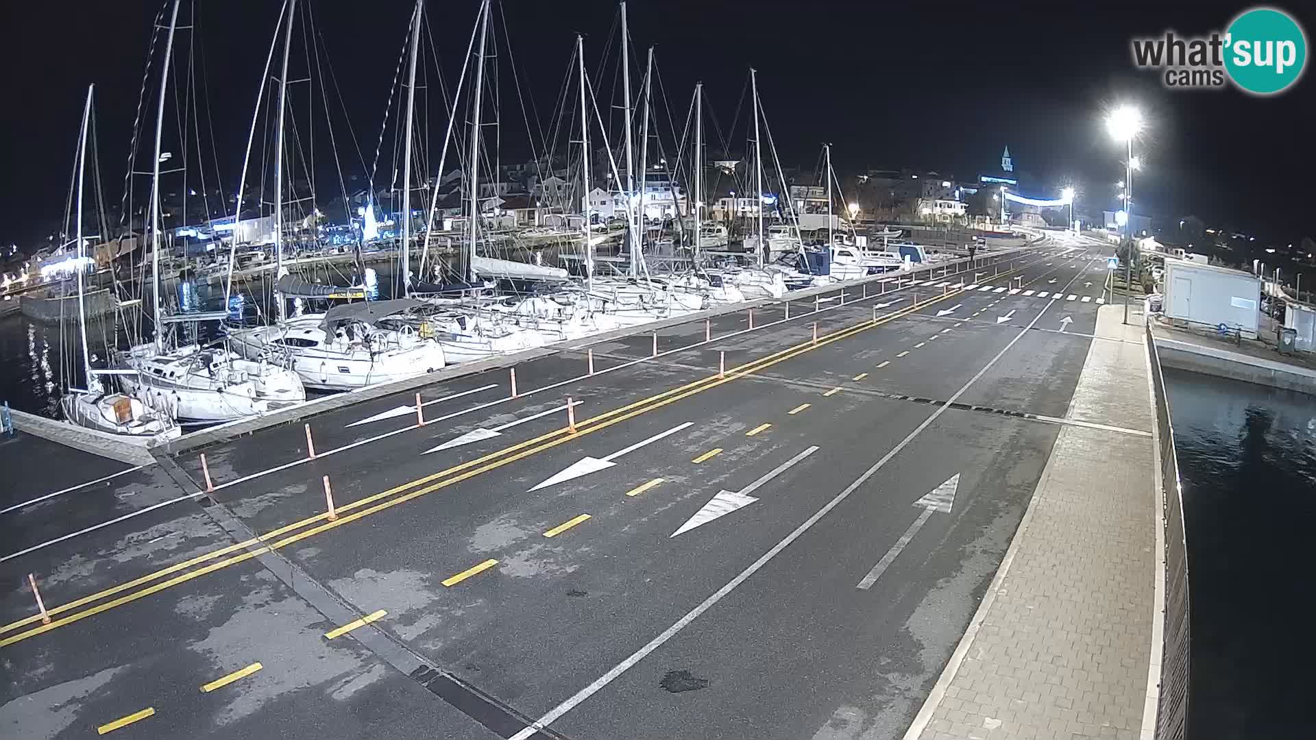 Dalmacija Trajekt Tkon – spletne kamere Hrvaška