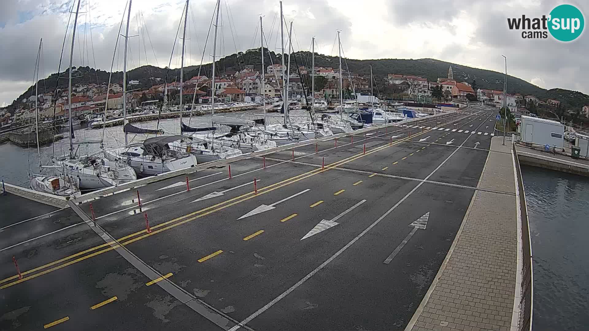 Dalmacia Tkon Transportar- webcams Croacia