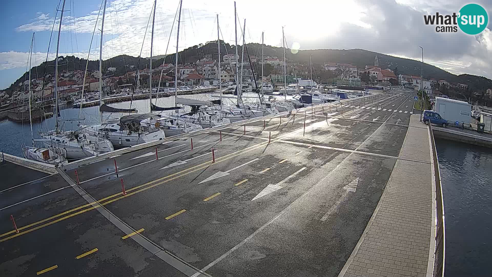 Dalmatia Tkon Ferry – webcams Croatia
