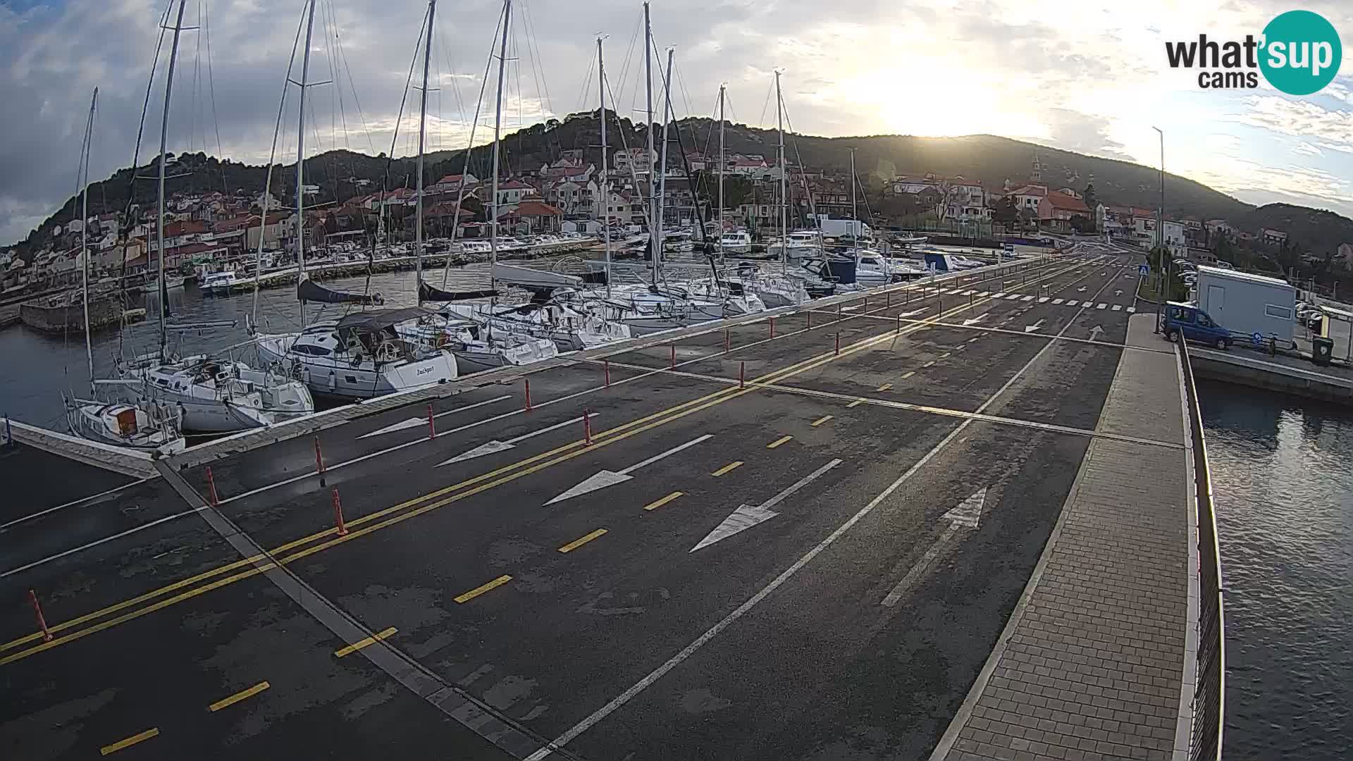 Dalmatia Tkon Ferry – webcams Croatia