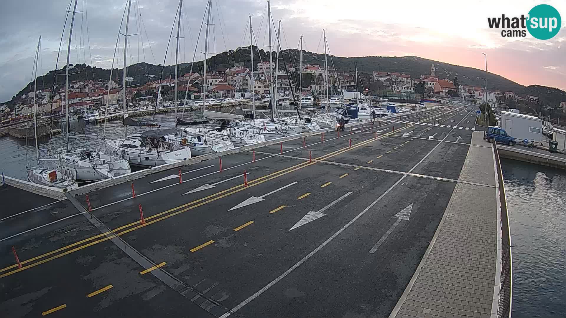 Dalmacia Tkon Transportar- webcams Croacia