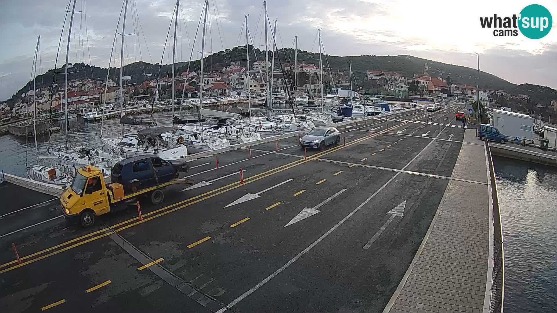Dalmacija Trajekt Tkon – spletne kamere Hrvaška