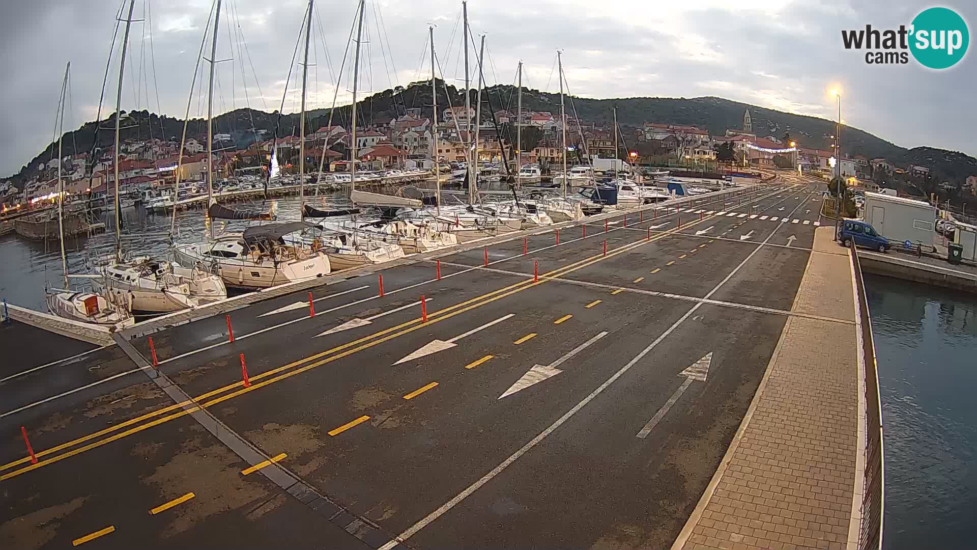 Dalmacia Tkon Transportar- webcams Croacia