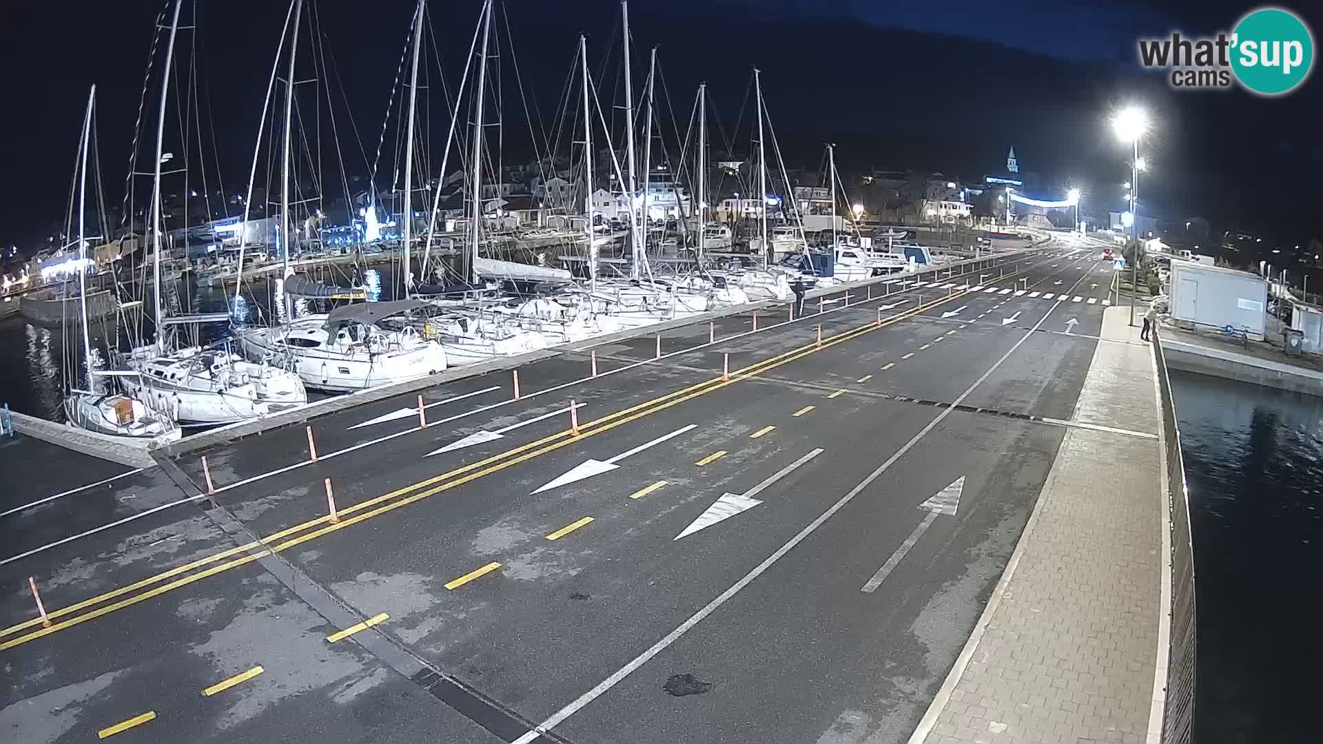 Dalmacia Tkon Transportar- webcams Croacia