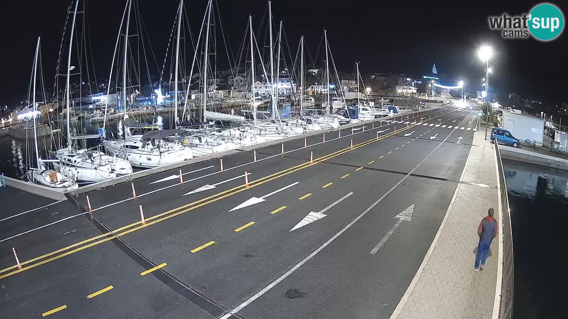 Dalmacija Trajekt Tkon – spletne kamere Hrvaška