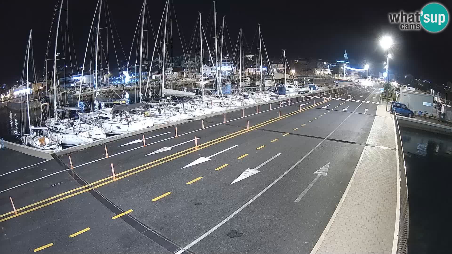 Dalmacia Tkon Transportar- webcams Croacia