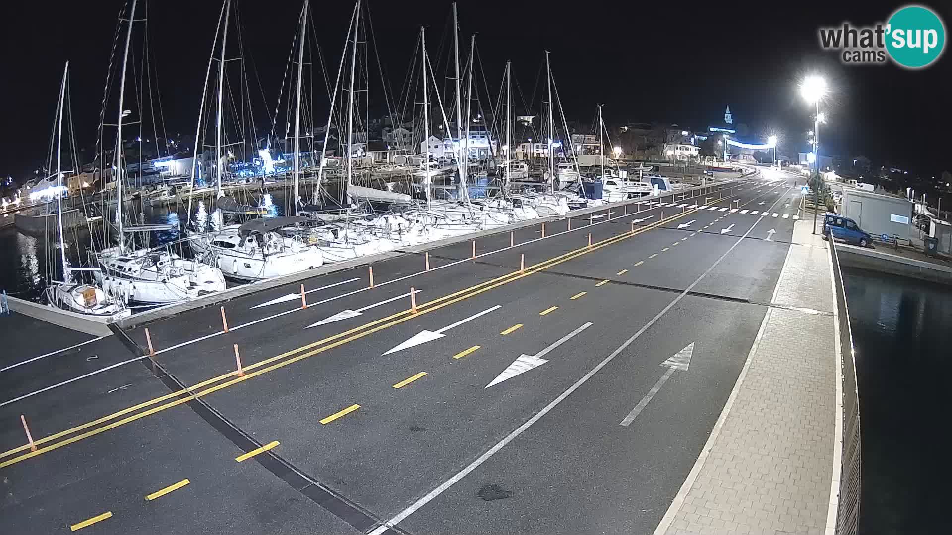 Dalmacia Tkon Transportar- webcams Croacia