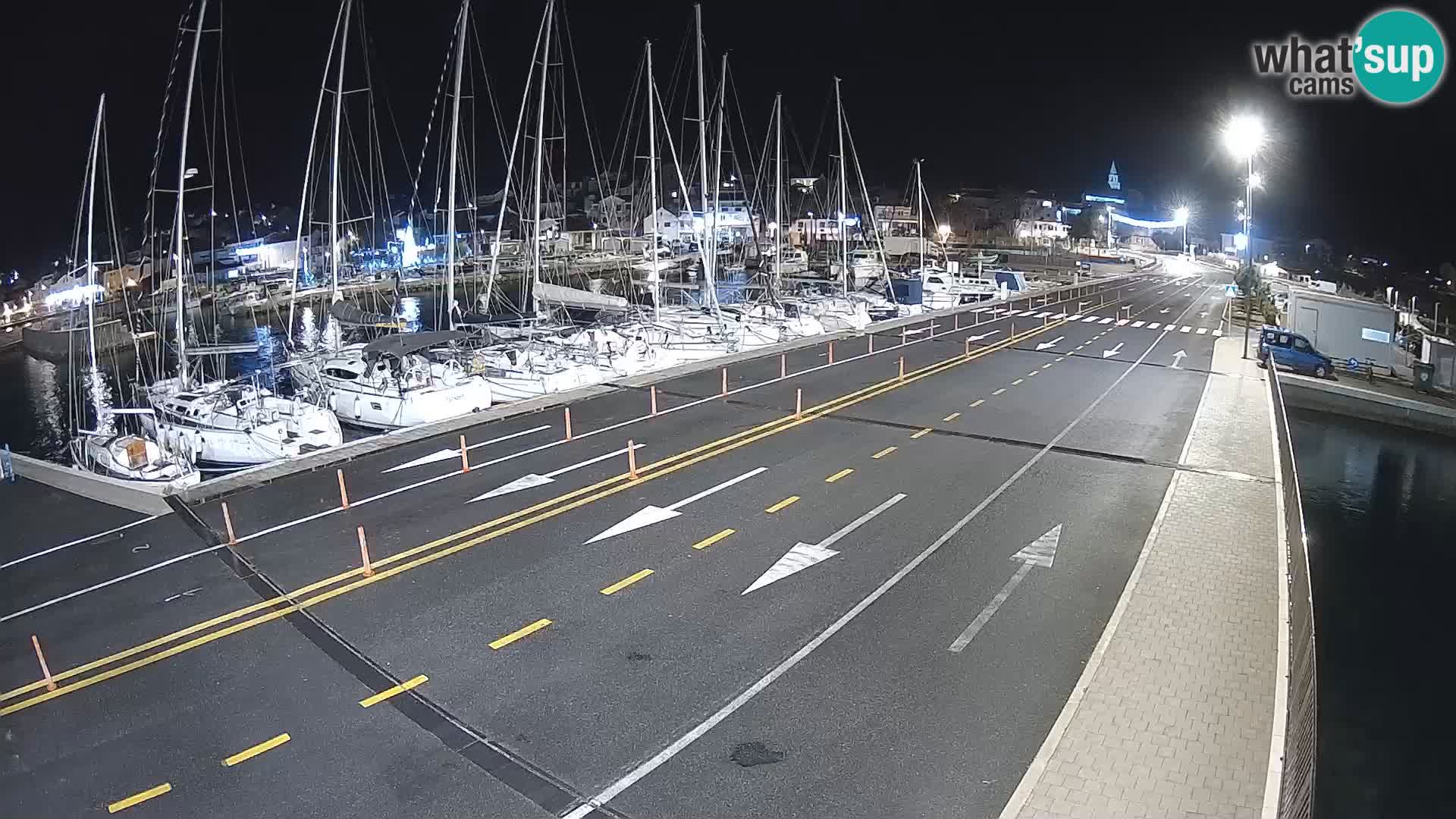 Dalmacia Tkon Transportar- webcams Croacia