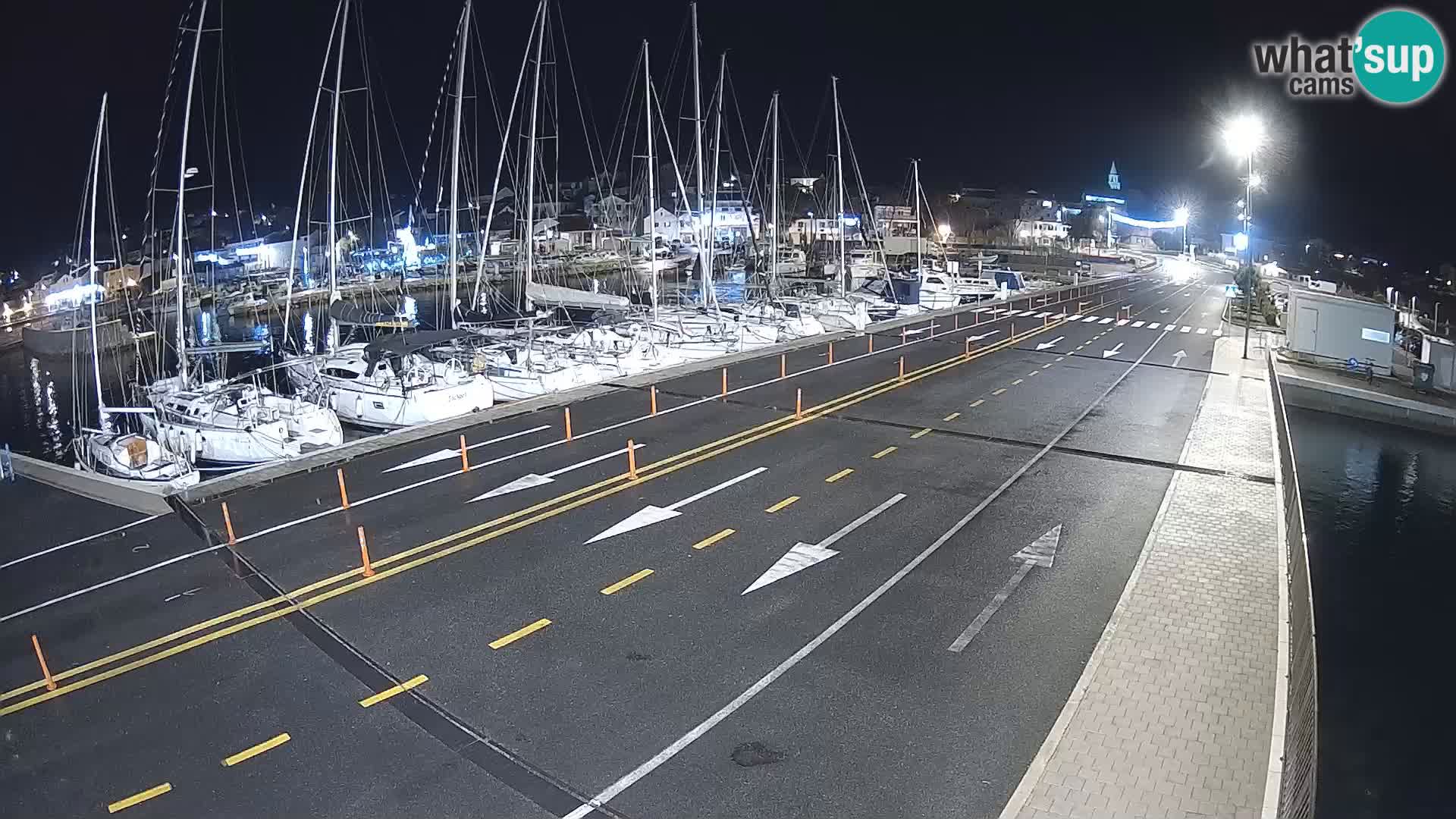 Dalmacia Tkon Transportar- webcams Croacia