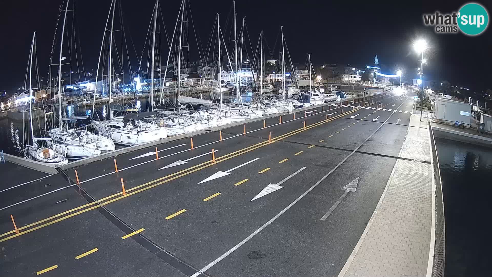 Dalmacia Tkon Transportar- webcams Croacia