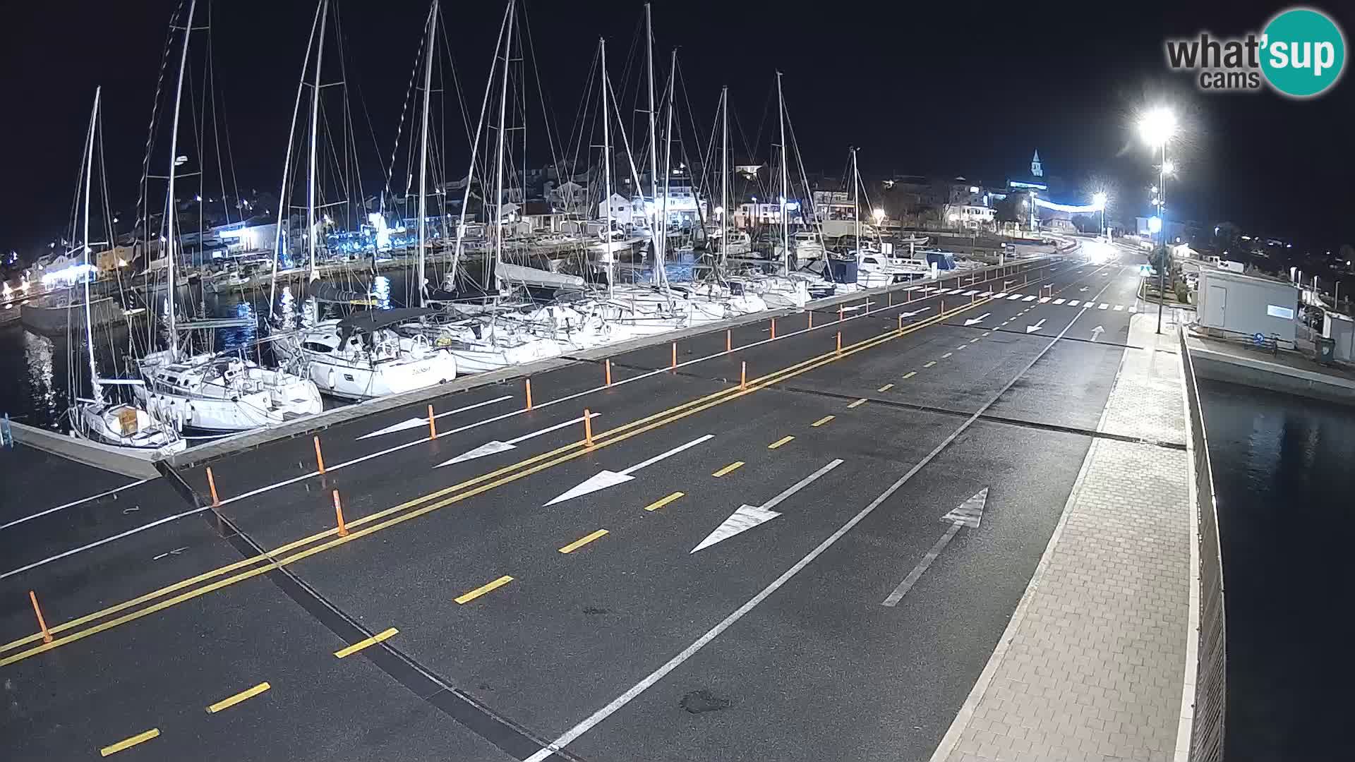 Dalmacija Trajekt Tkon – spletne kamere Hrvaška