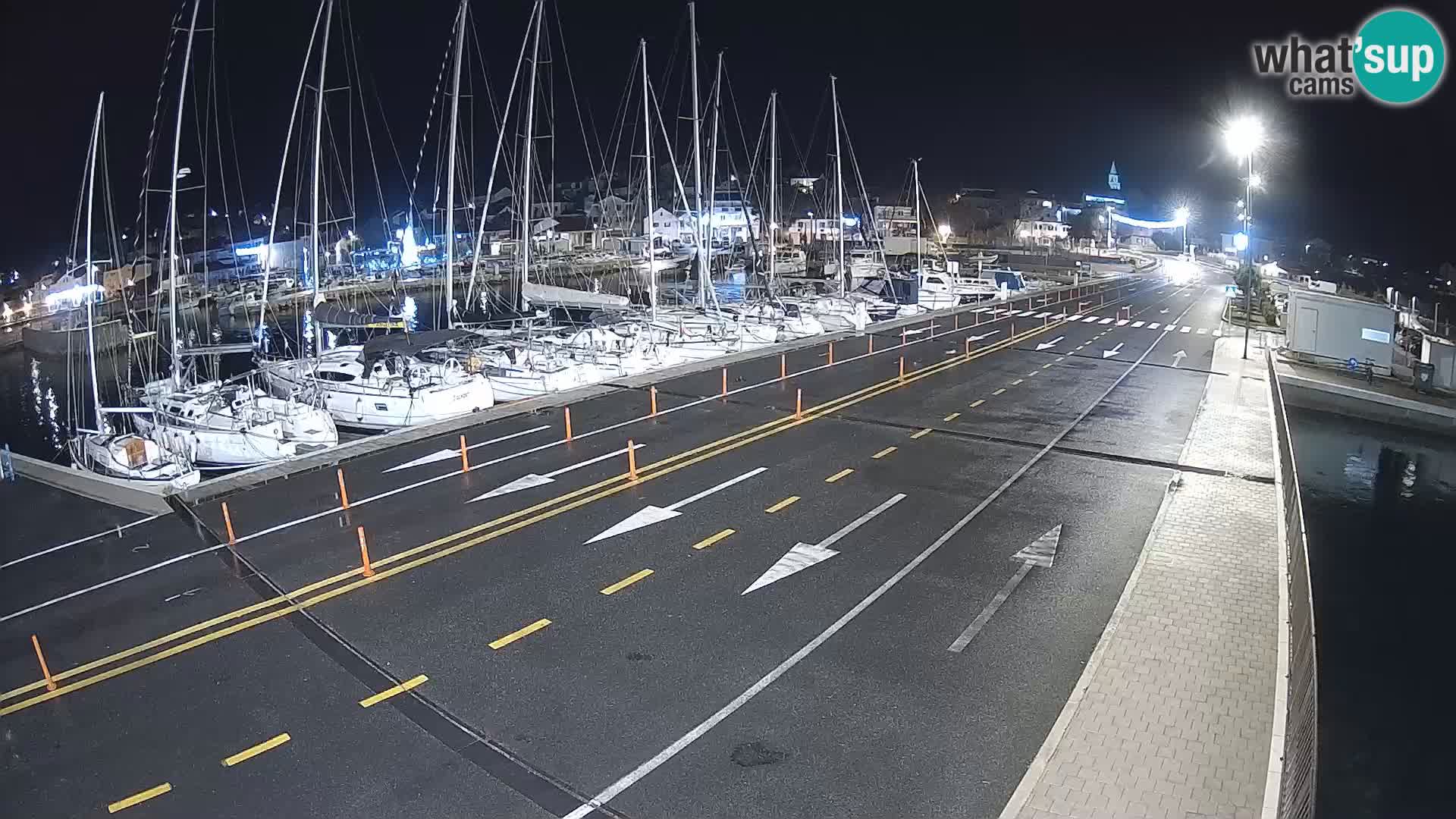 Dalmacia Tkon Transportar- webcams Croacia