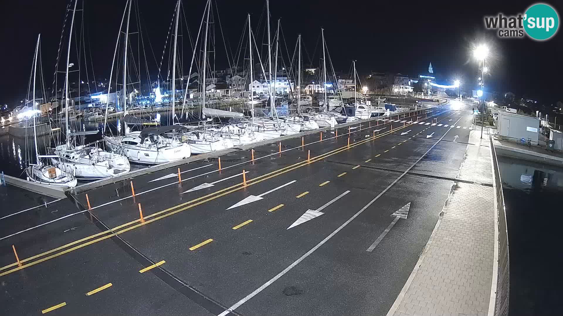 Dalmacia Tkon Transportar- webcams Croacia