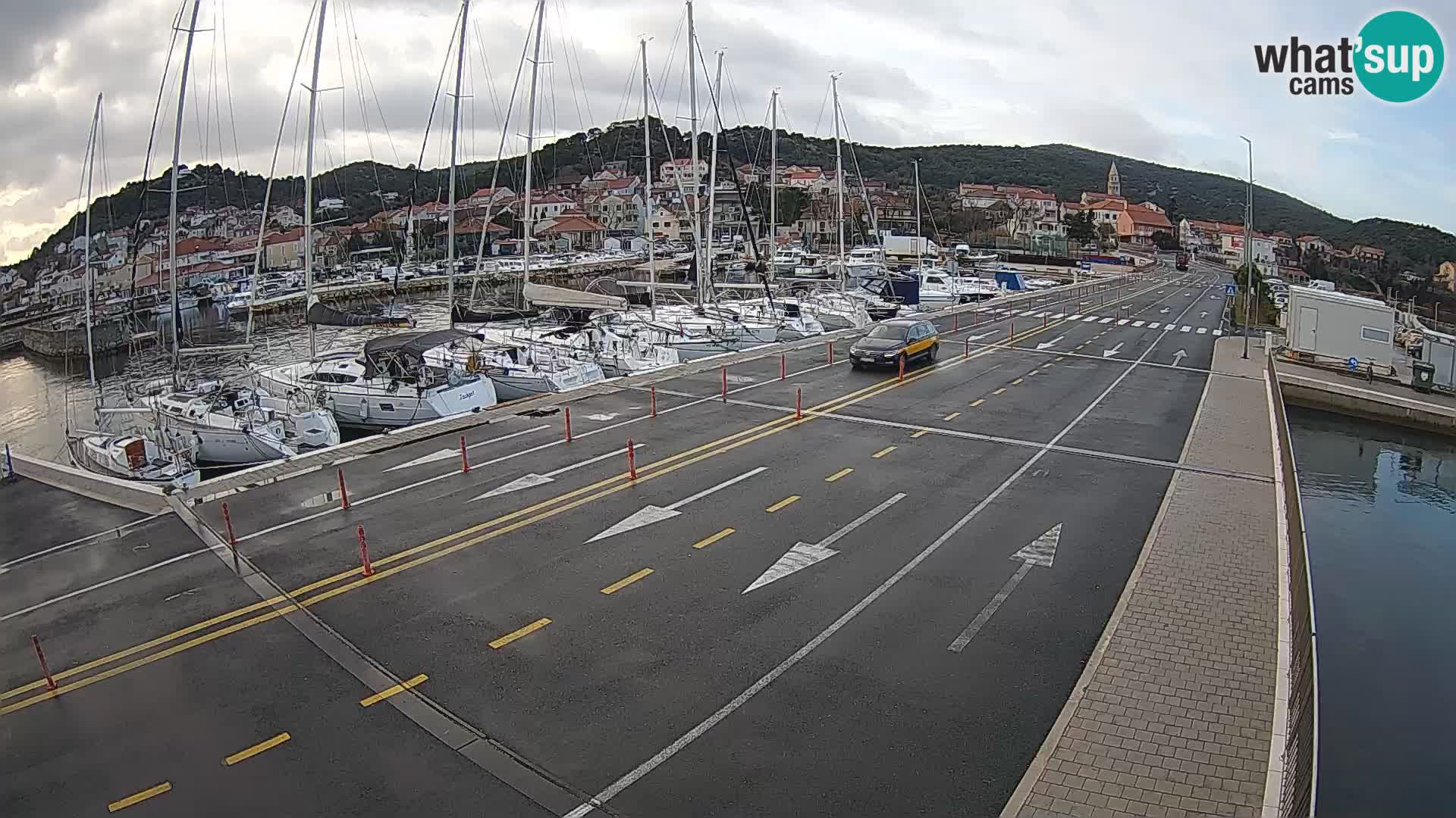 Dalmatie Tkon Traversier – webcams Croatie