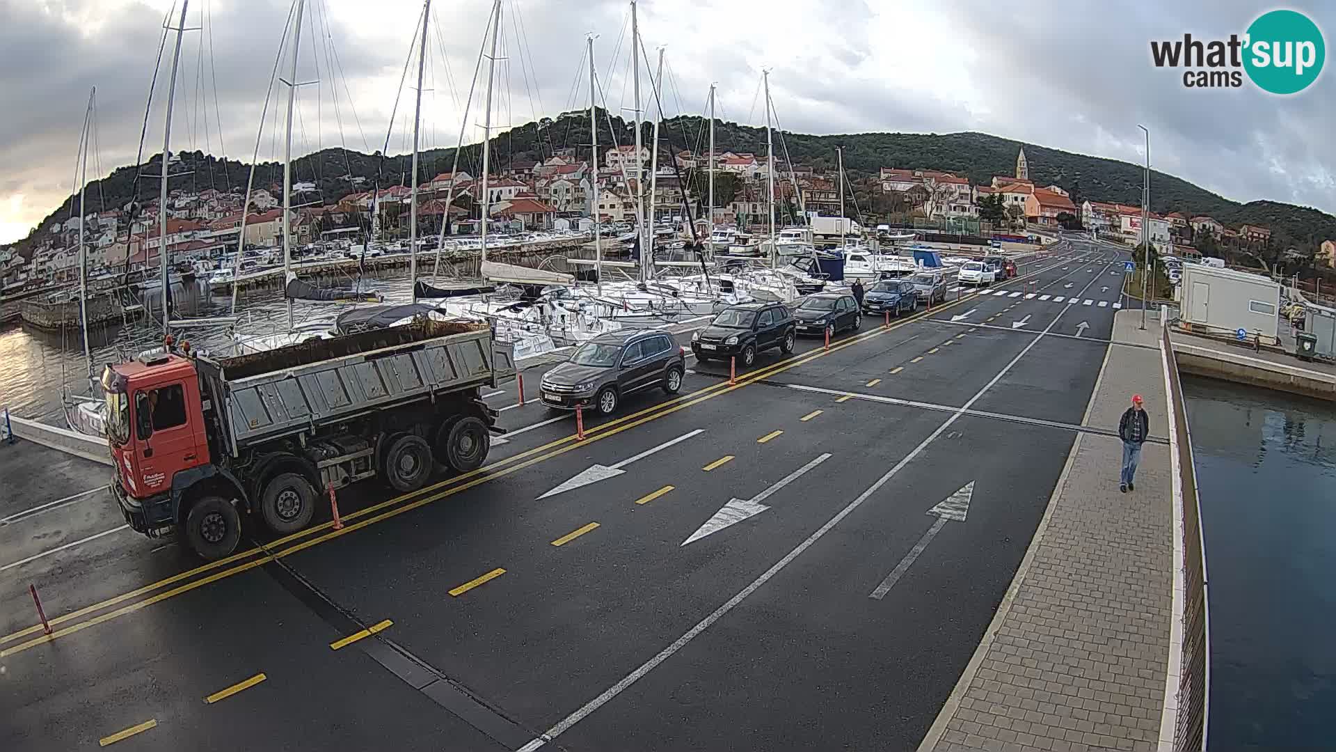 Dalmatia Tkon Ferry – webcams Croatia