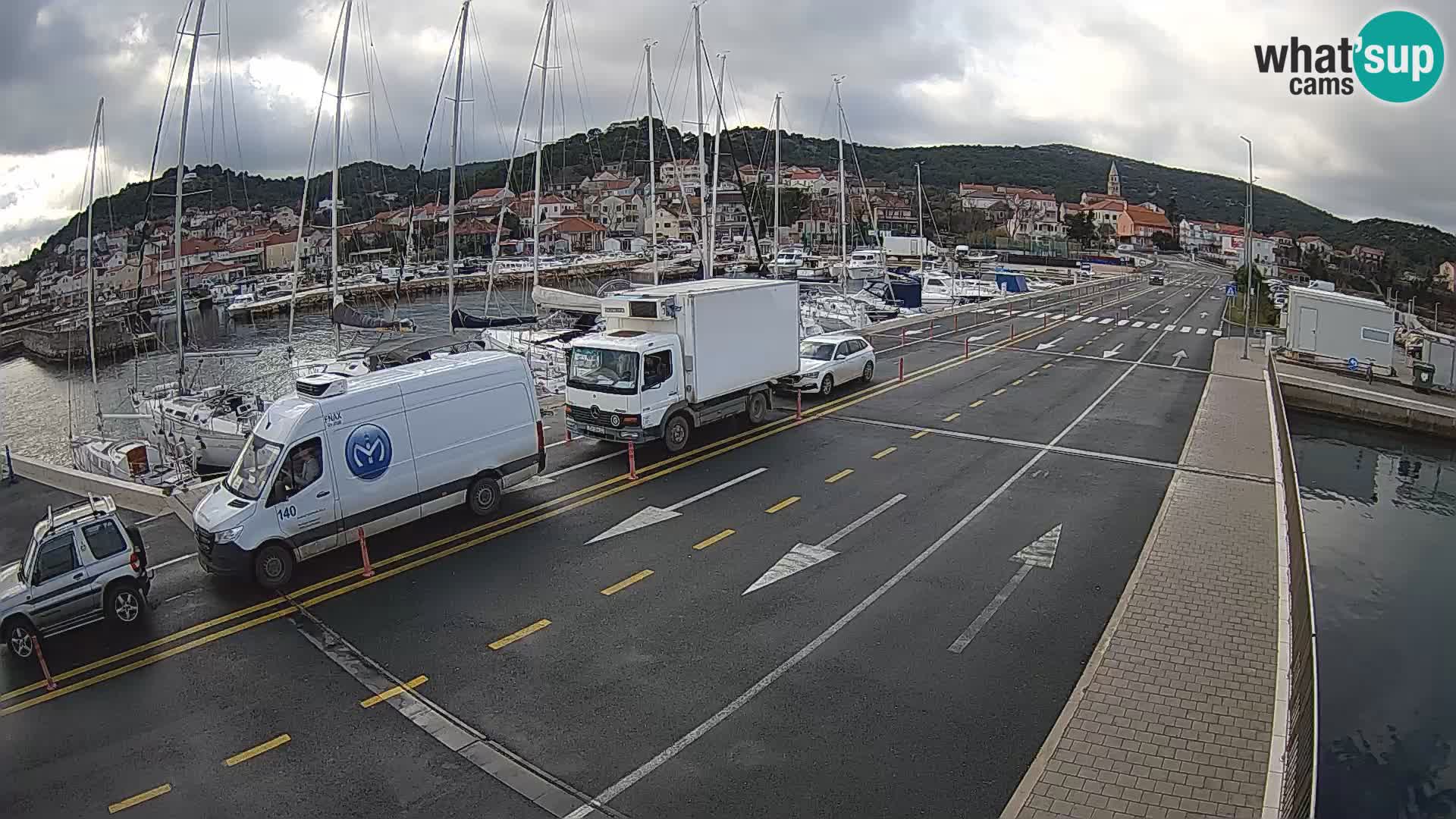 Dalmacia Tkon Transportar- webcams Croacia