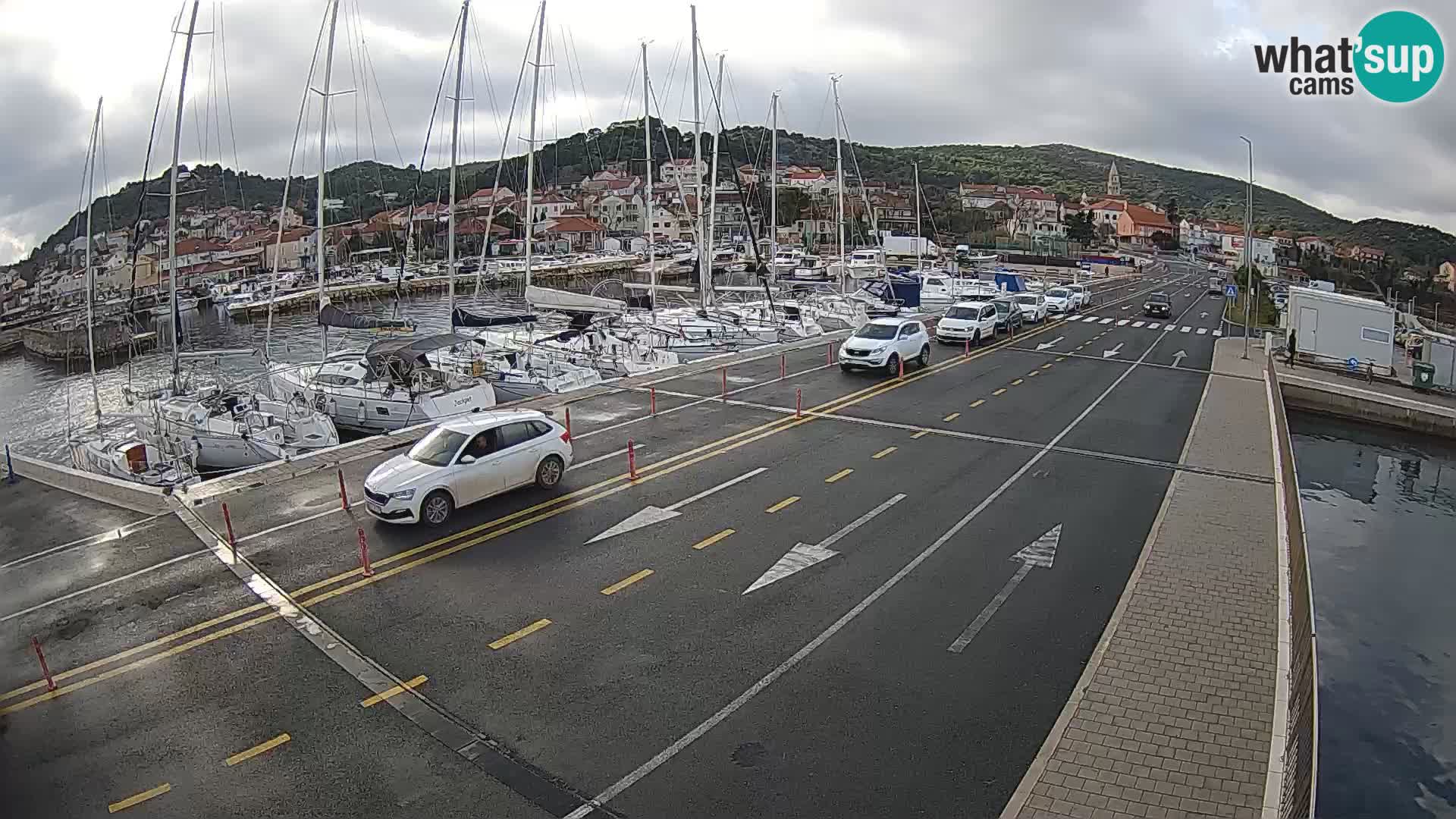 Dalmatia Tkon Ferry – webcams Croatia