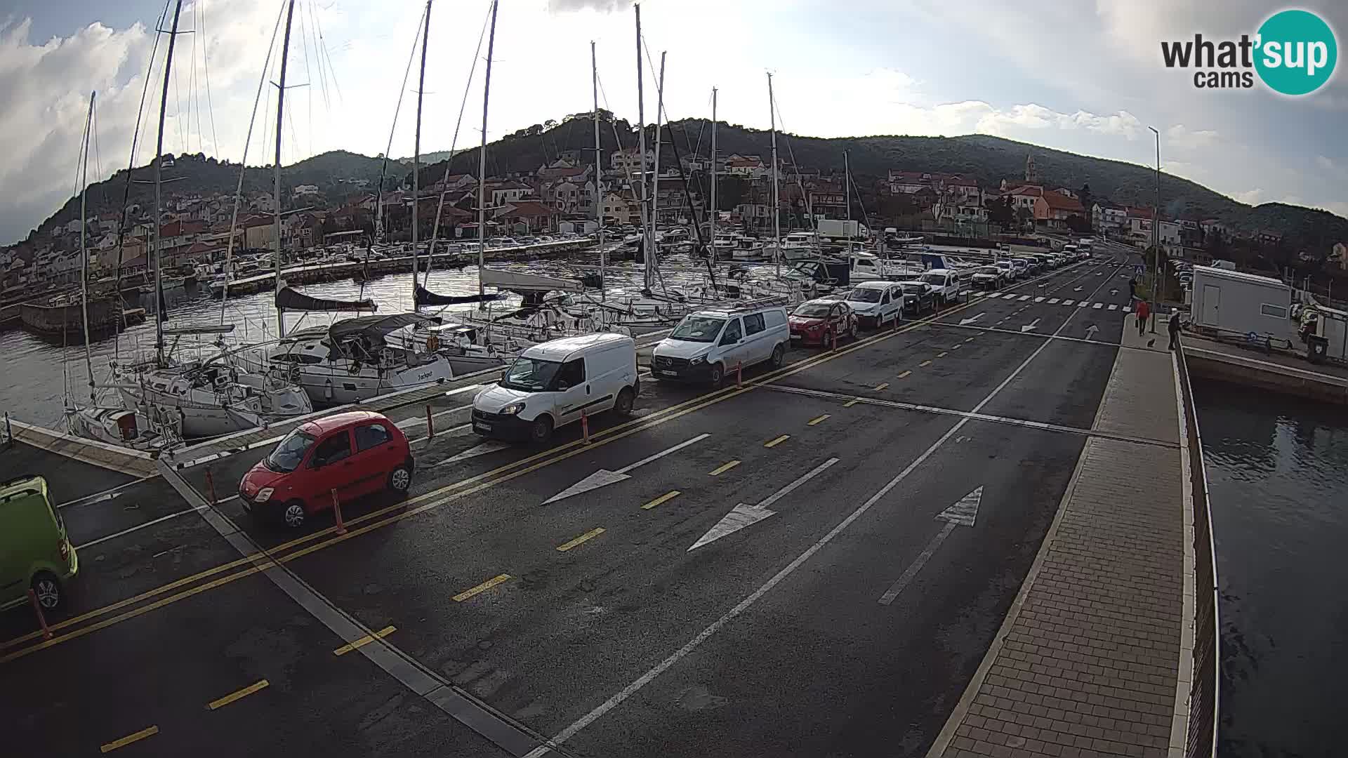 Dalmatien Tkon Fähre – Webcams Kroatien