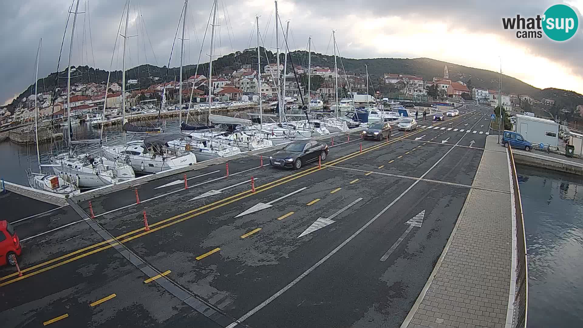 Dalmacija Trajekt Tkon – spletne kamere Hrvaška