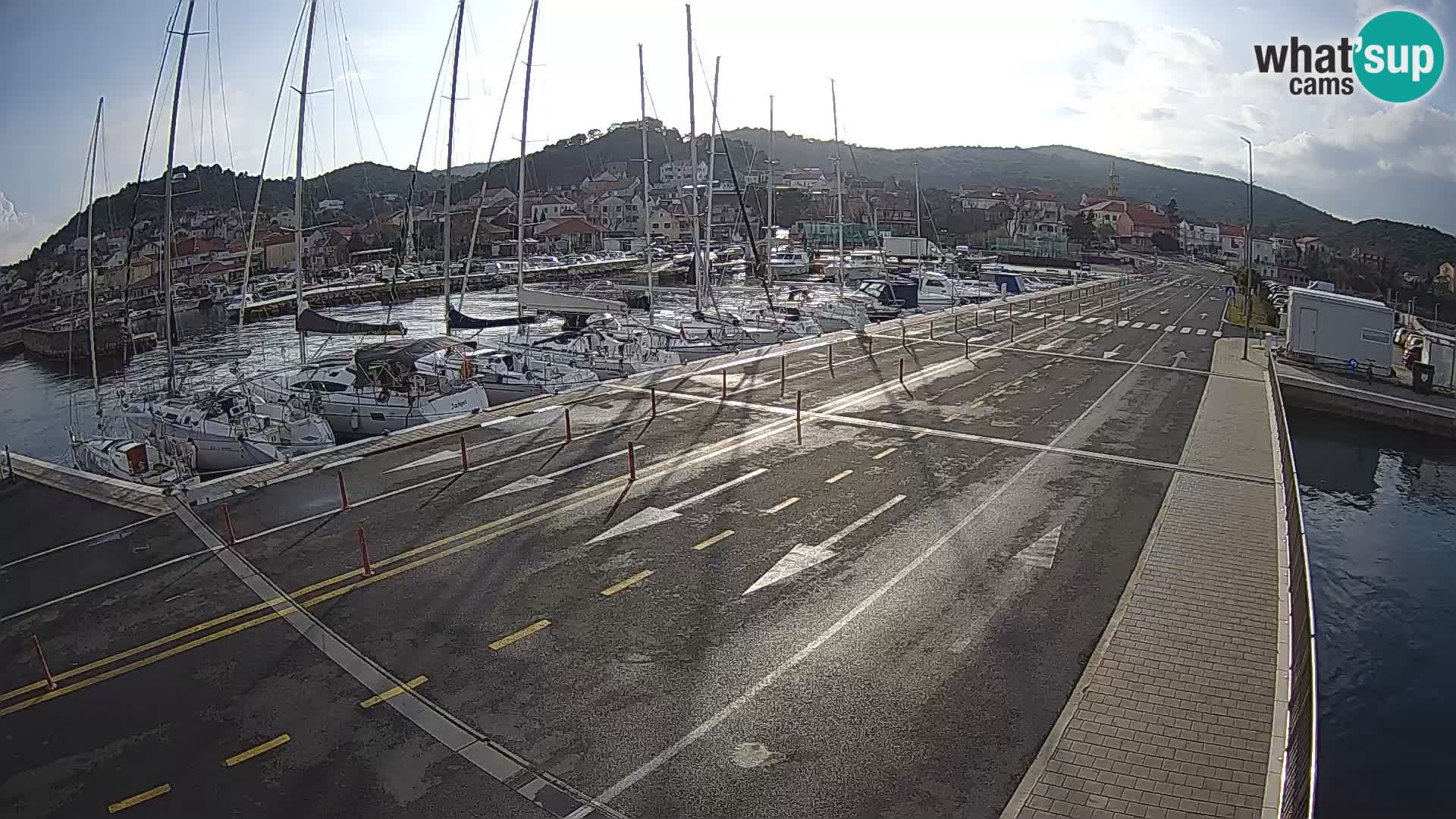 Dalmatia Tkon Ferry – webcams Croatia