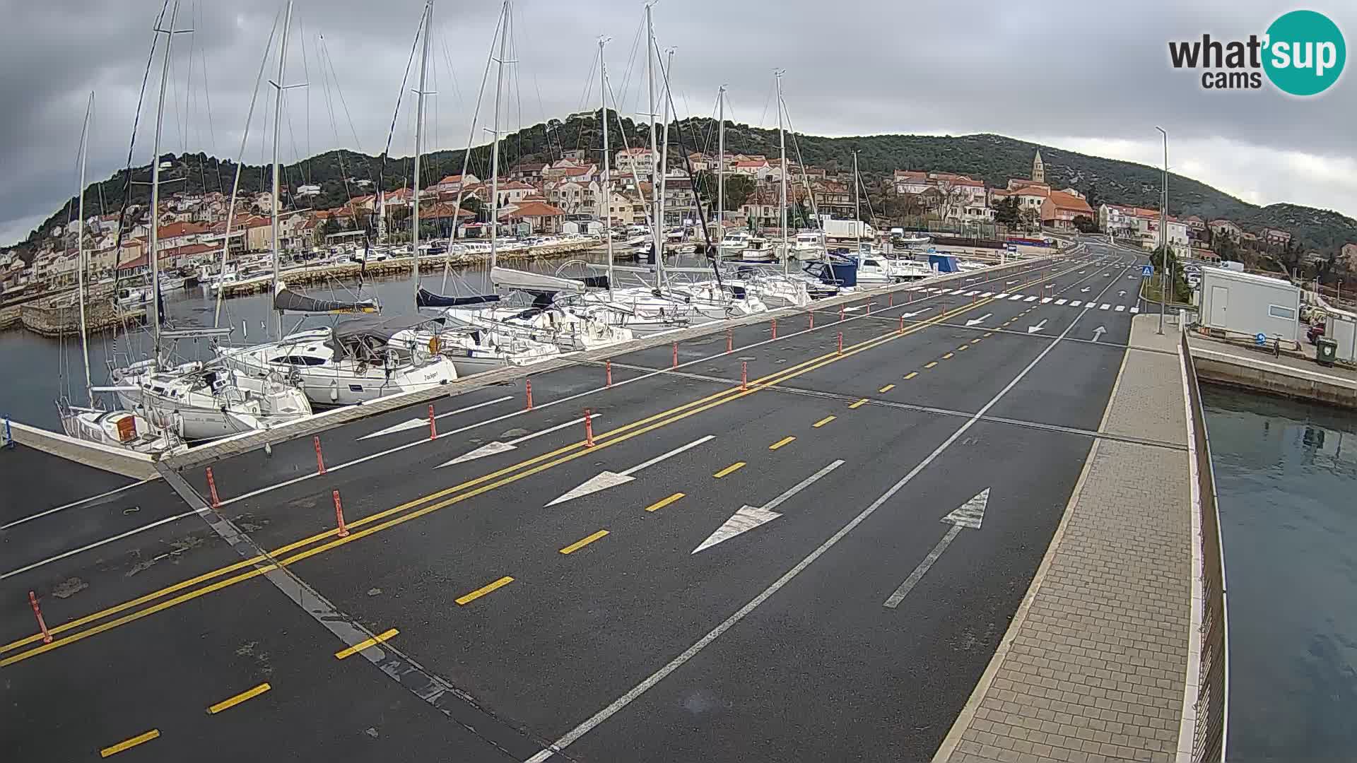 Dalmacia Tkon Transportar- webcams Croacia