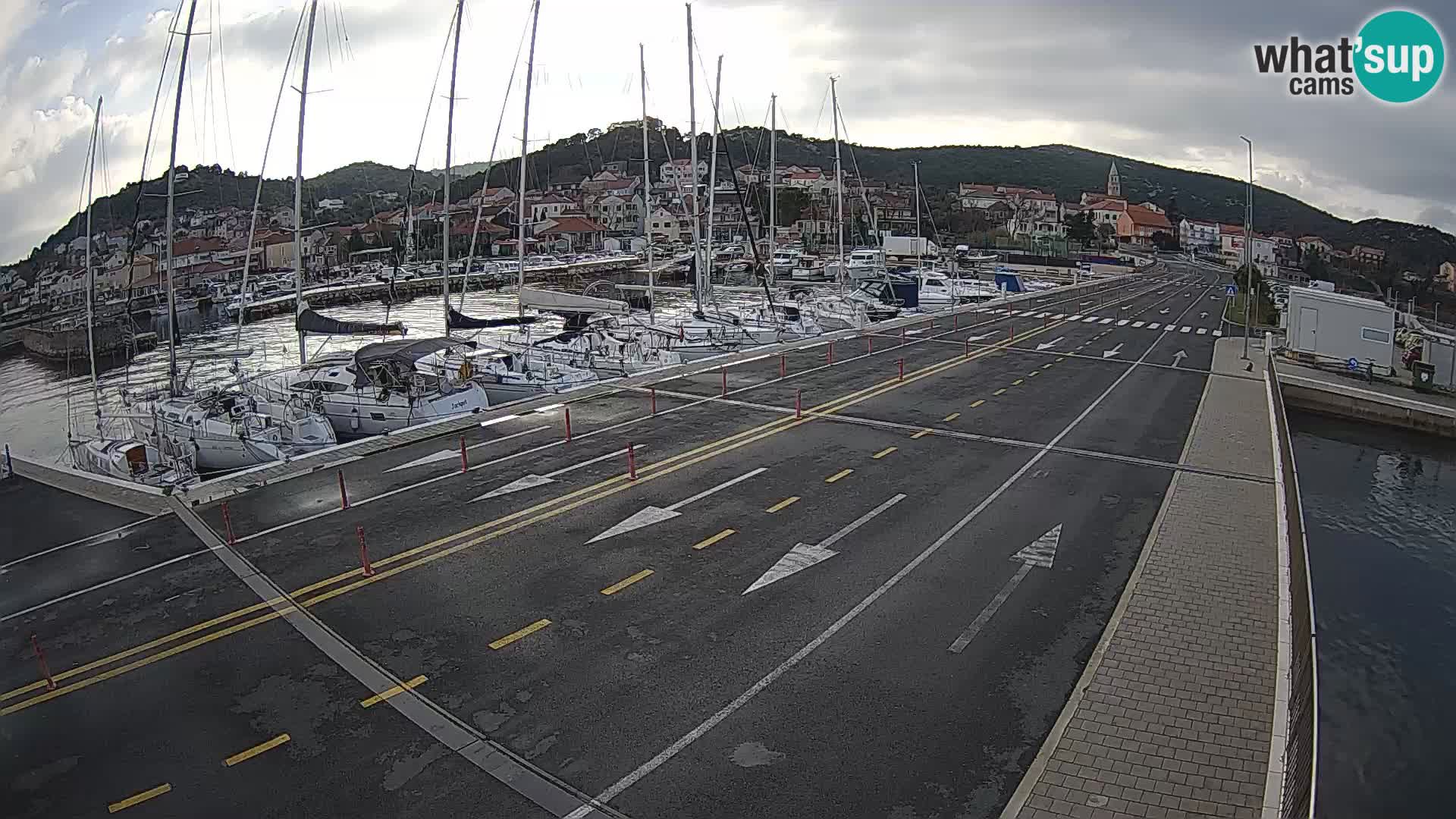 Dalmatia Tkon Ferry – webcams Croatia