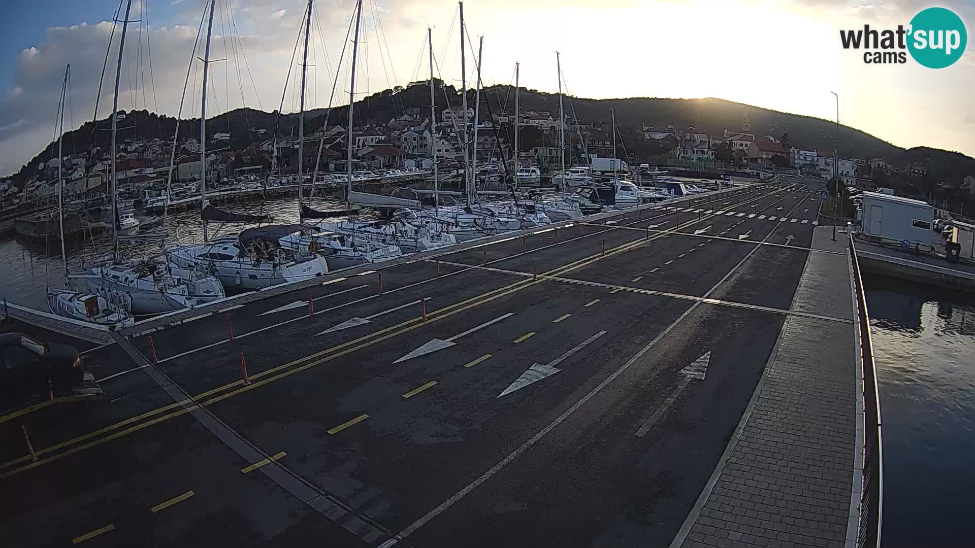 Dalmatien Tkon Fähre – Webcams Kroatien