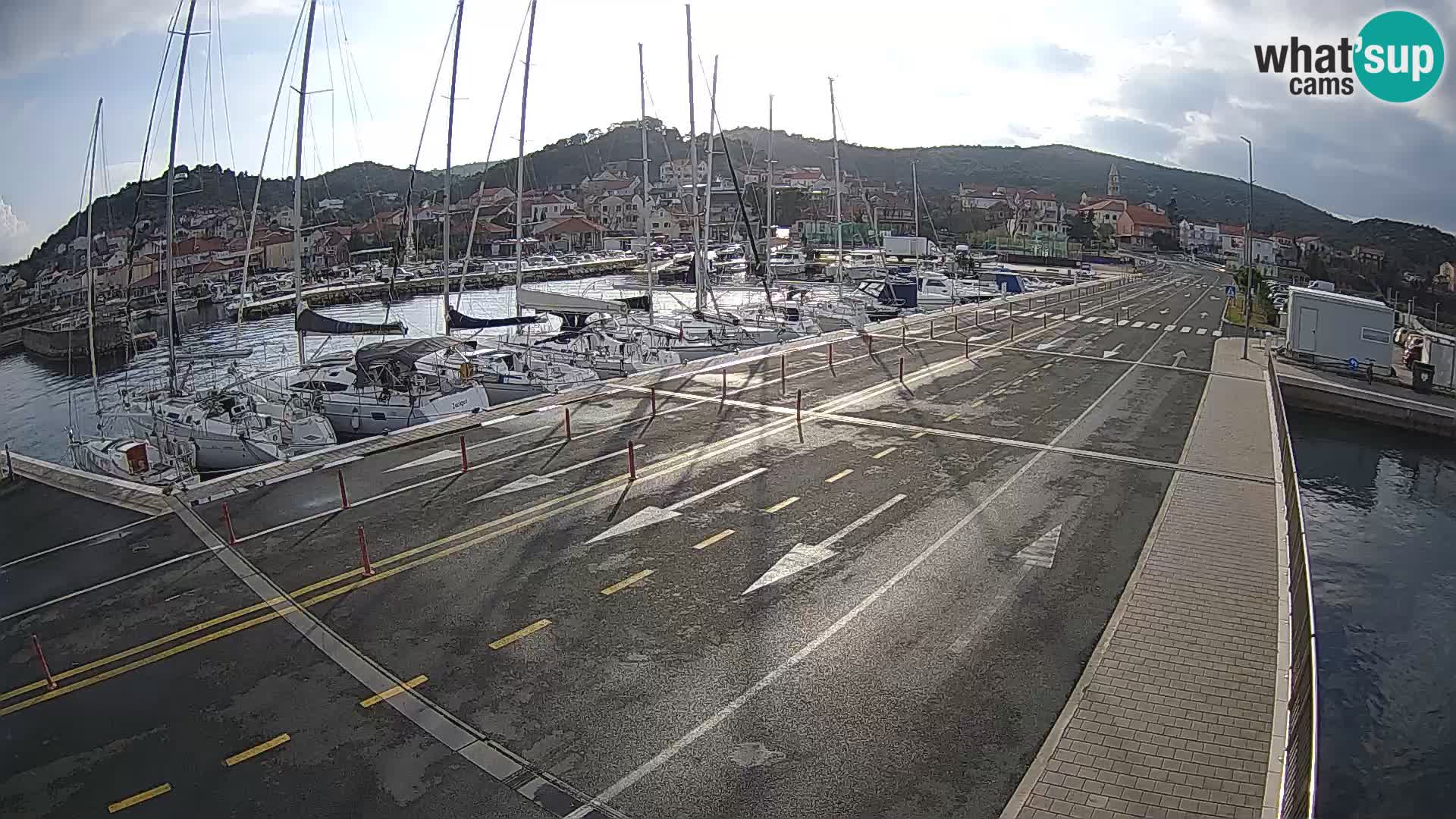 Dalmatia Tkon Ferry – webcams Croatia