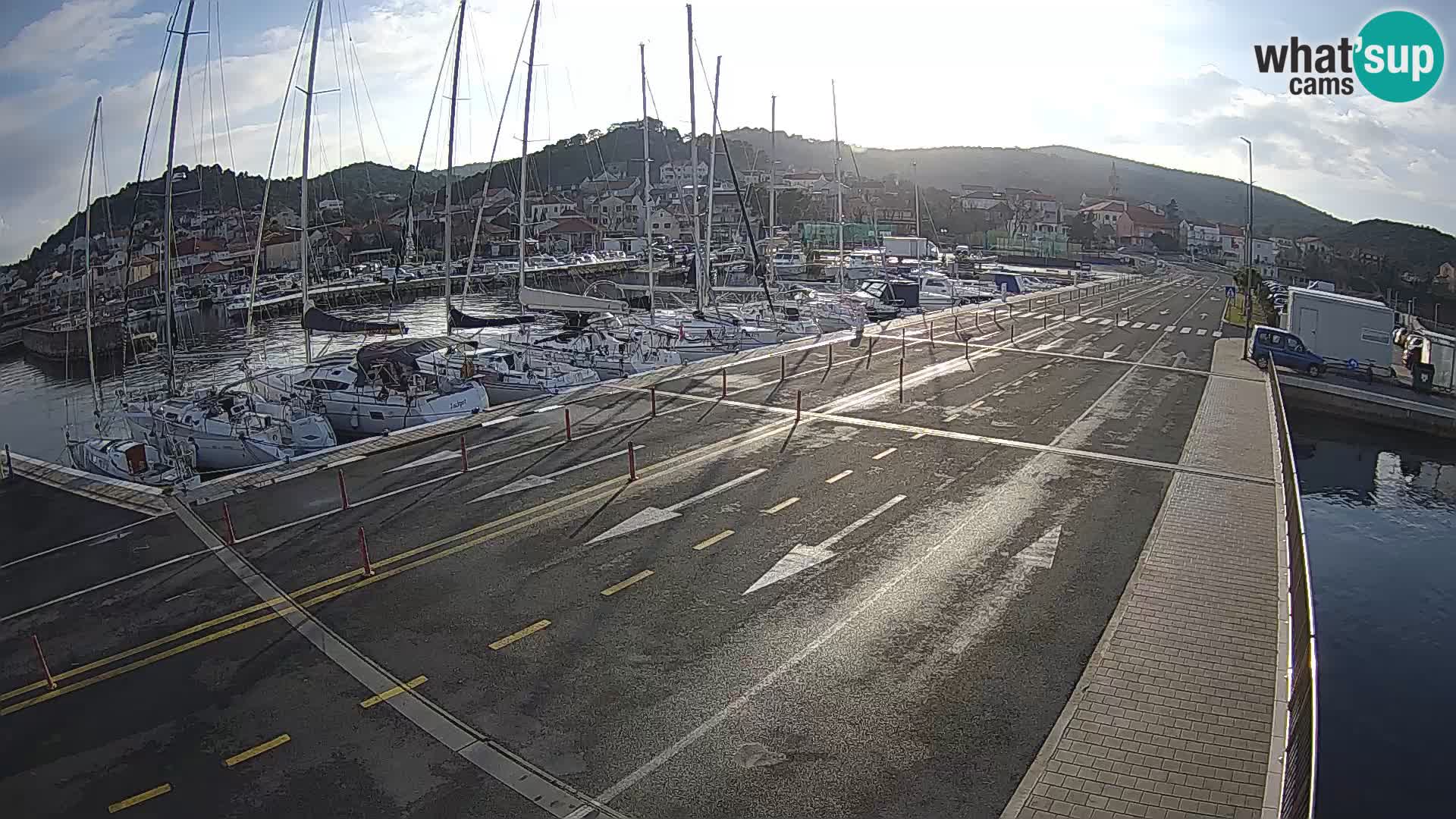 Dalmacija Trajekt Tkon – spletne kamere Hrvaška